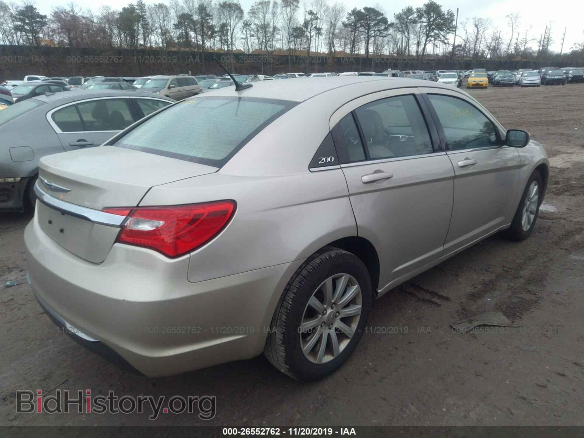 2013 CHRYSLER 200 - VIN: 1C3CCBBB1DN638995 - Фото 4