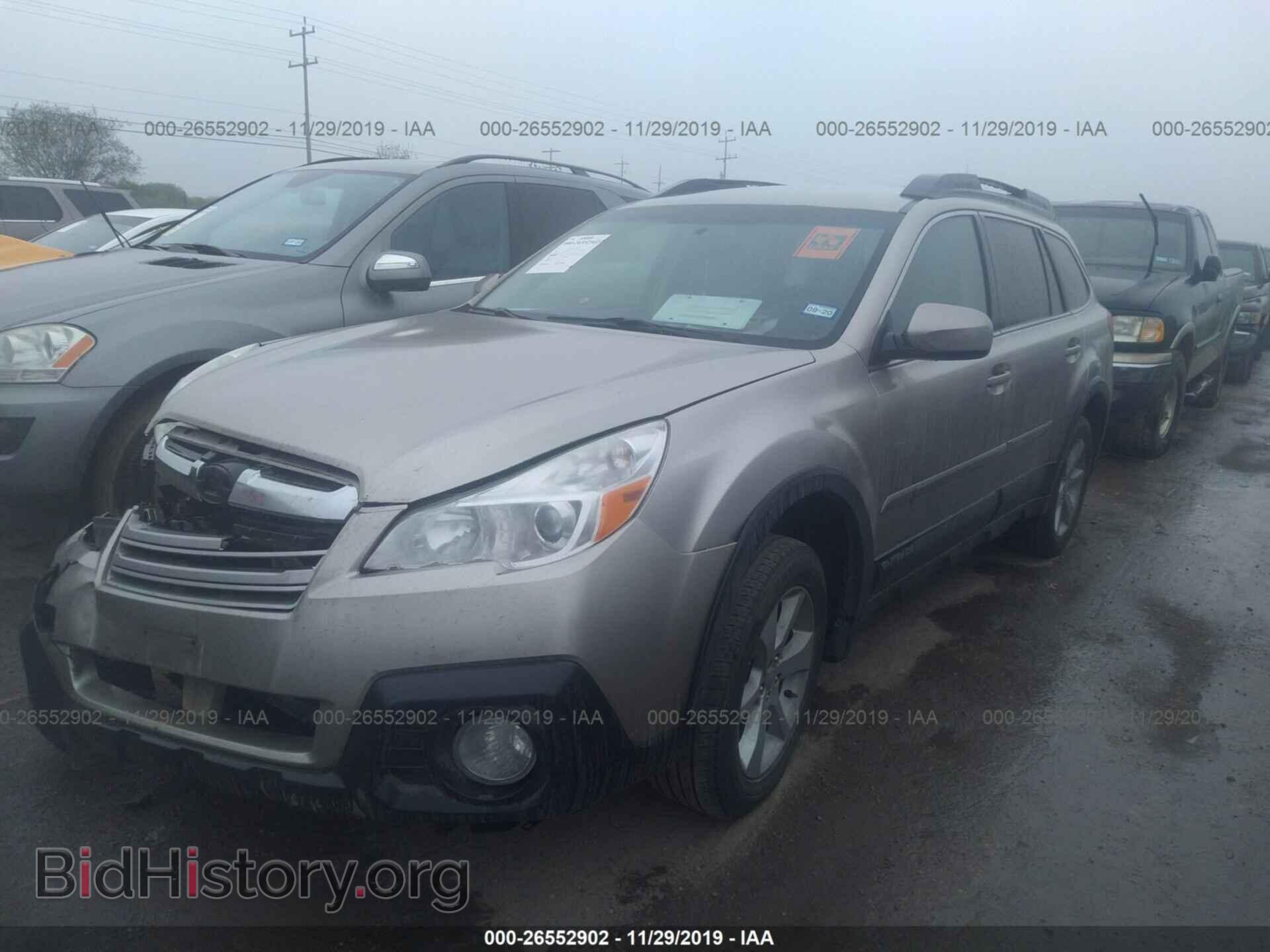 2014 SUBARU OUTBACK - VIN: 4S4BRCCC0E3316070 - Фото 2