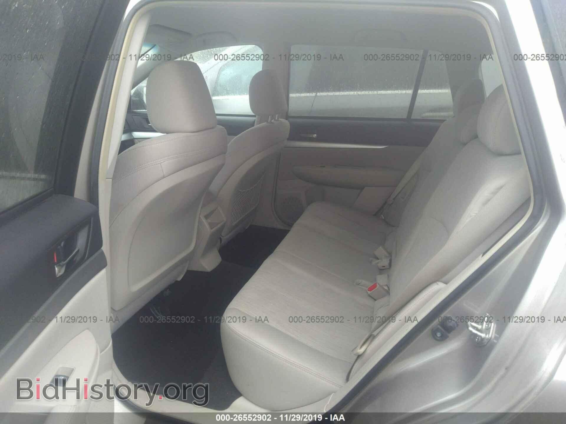 2014 SUBARU OUTBACK - VIN: 4S4BRCCC0E3316070 - Фото 8