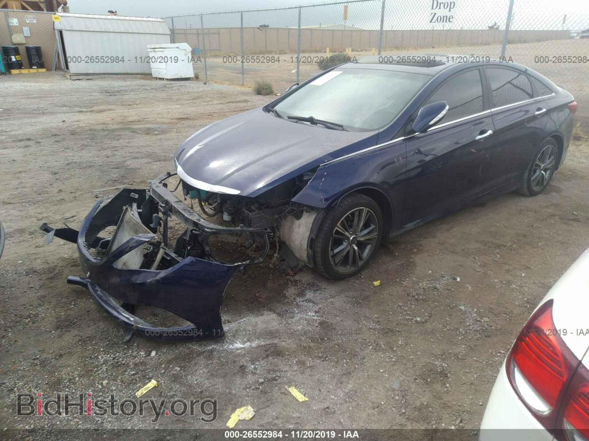 2014 HYUNDAI SONATA - VIN: 5NPEC4AC1EH902969 - Фото 2