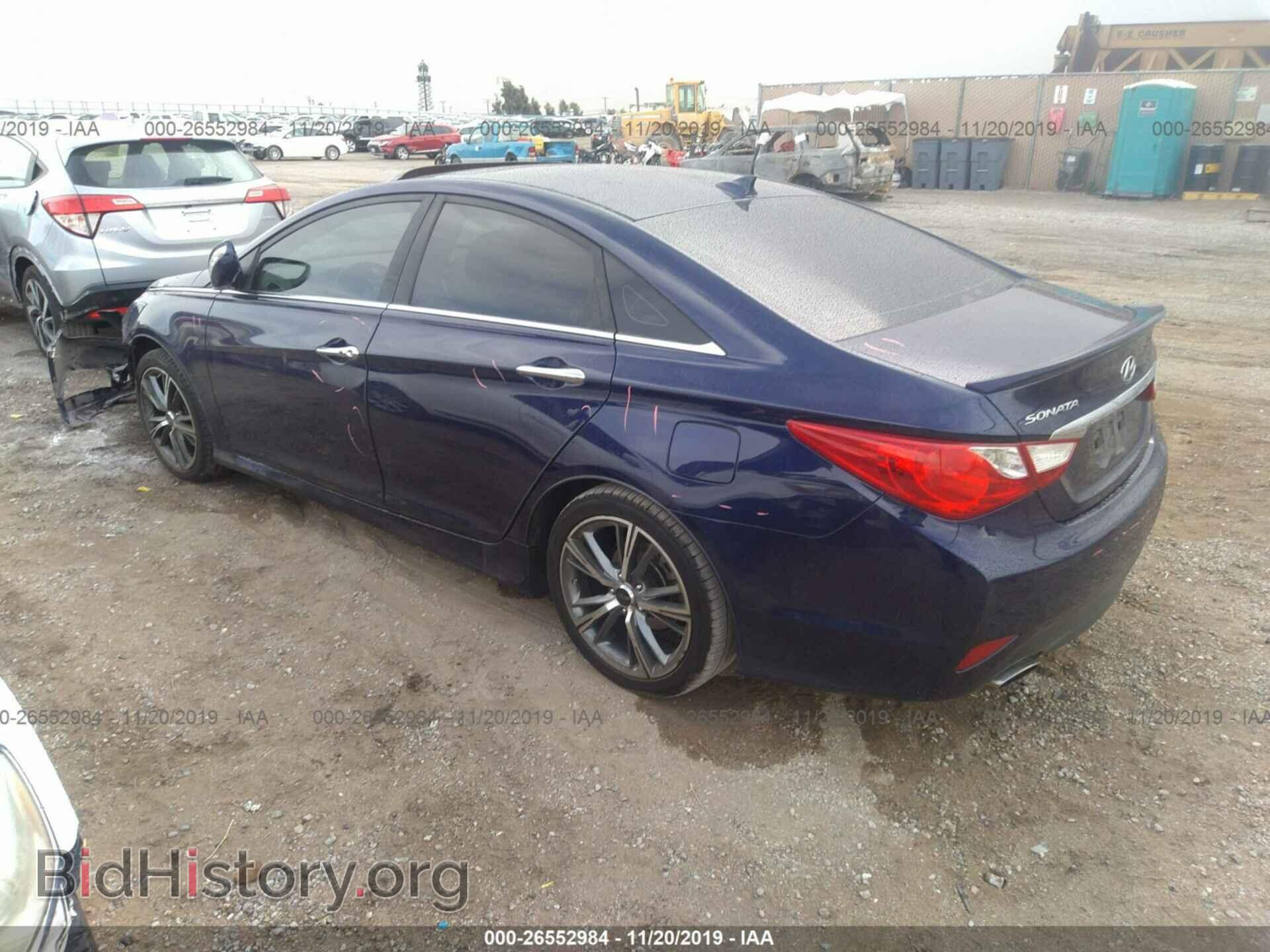 2014 HYUNDAI SONATA - VIN: 5NPEC4AC1EH902969 - Фото 3