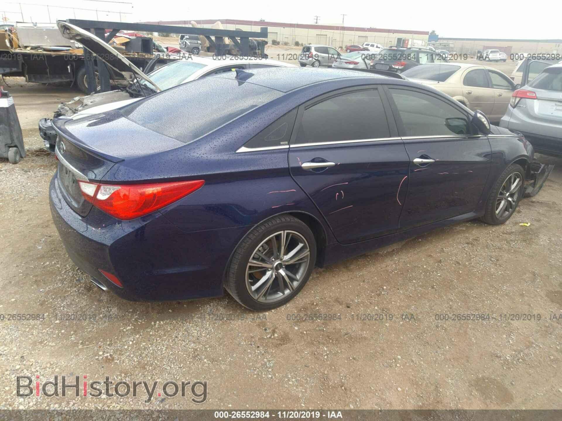 2014 HYUNDAI SONATA - VIN: 5NPEC4AC1EH902969 - Фото 4