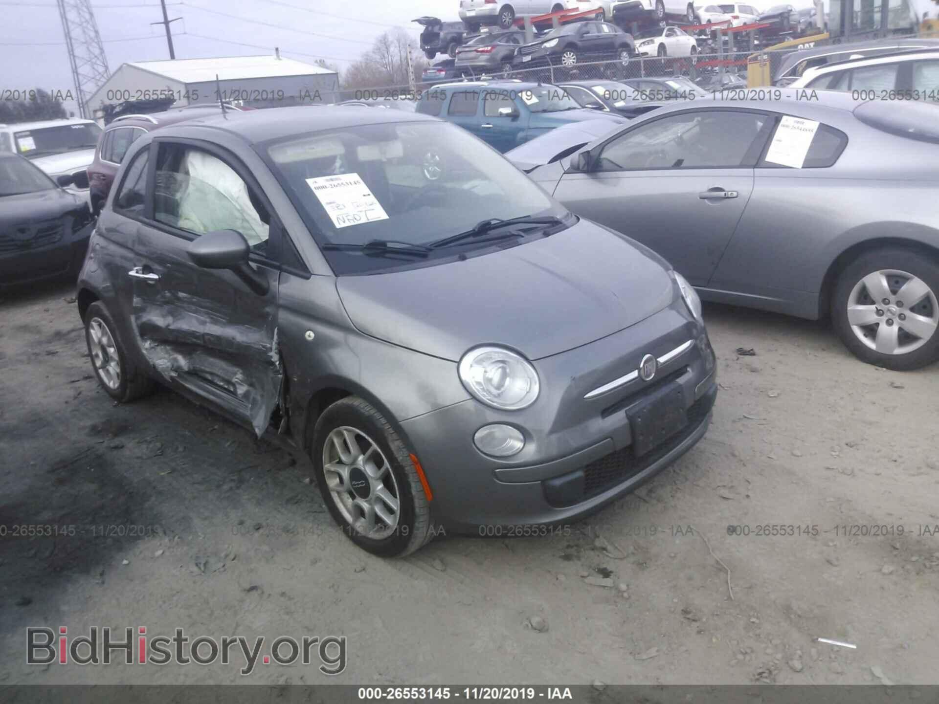 Photo 3C3CFFAR3CT124335 - FIAT 500 2012