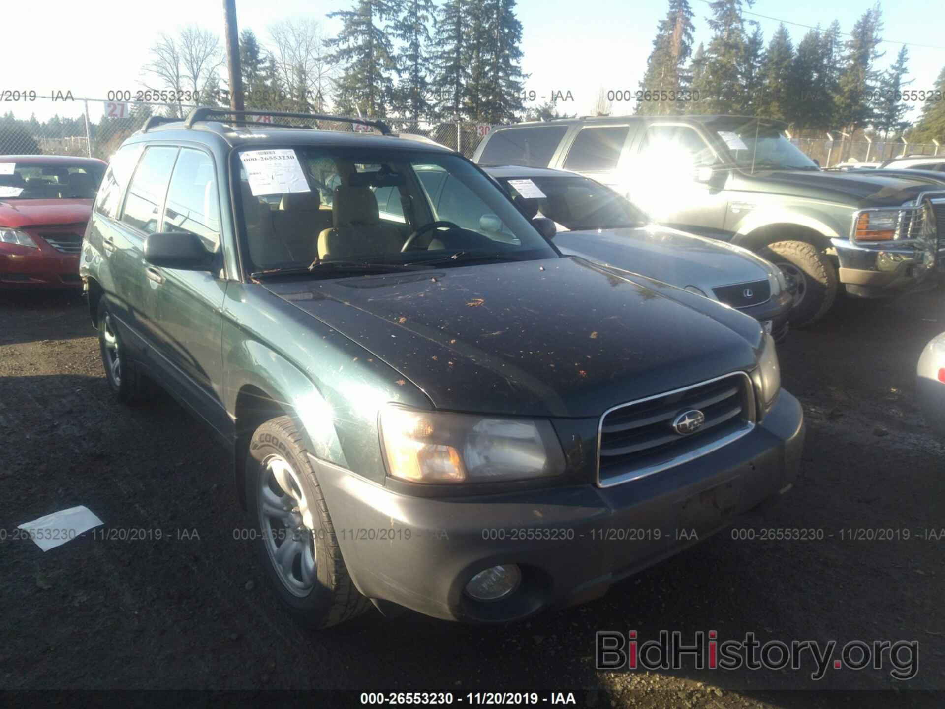 Photo JF1SG63663H726318 - SUBARU FORESTER 2003