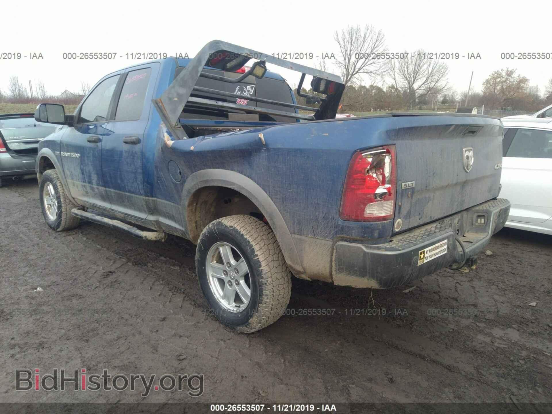 2011 DODGE RAM 1500 - VIN: 1D7RV1GT4BS573107 - Фото 3