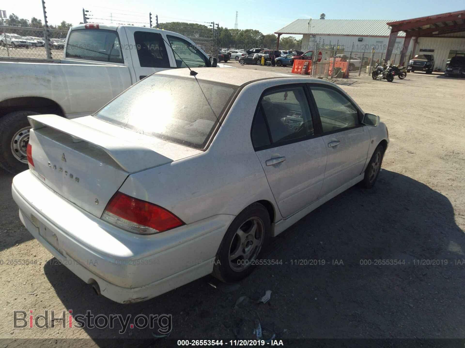 2003 MITSUBISHI LANCER - VIN: JA3AJ86E43U087674 - Фото 4