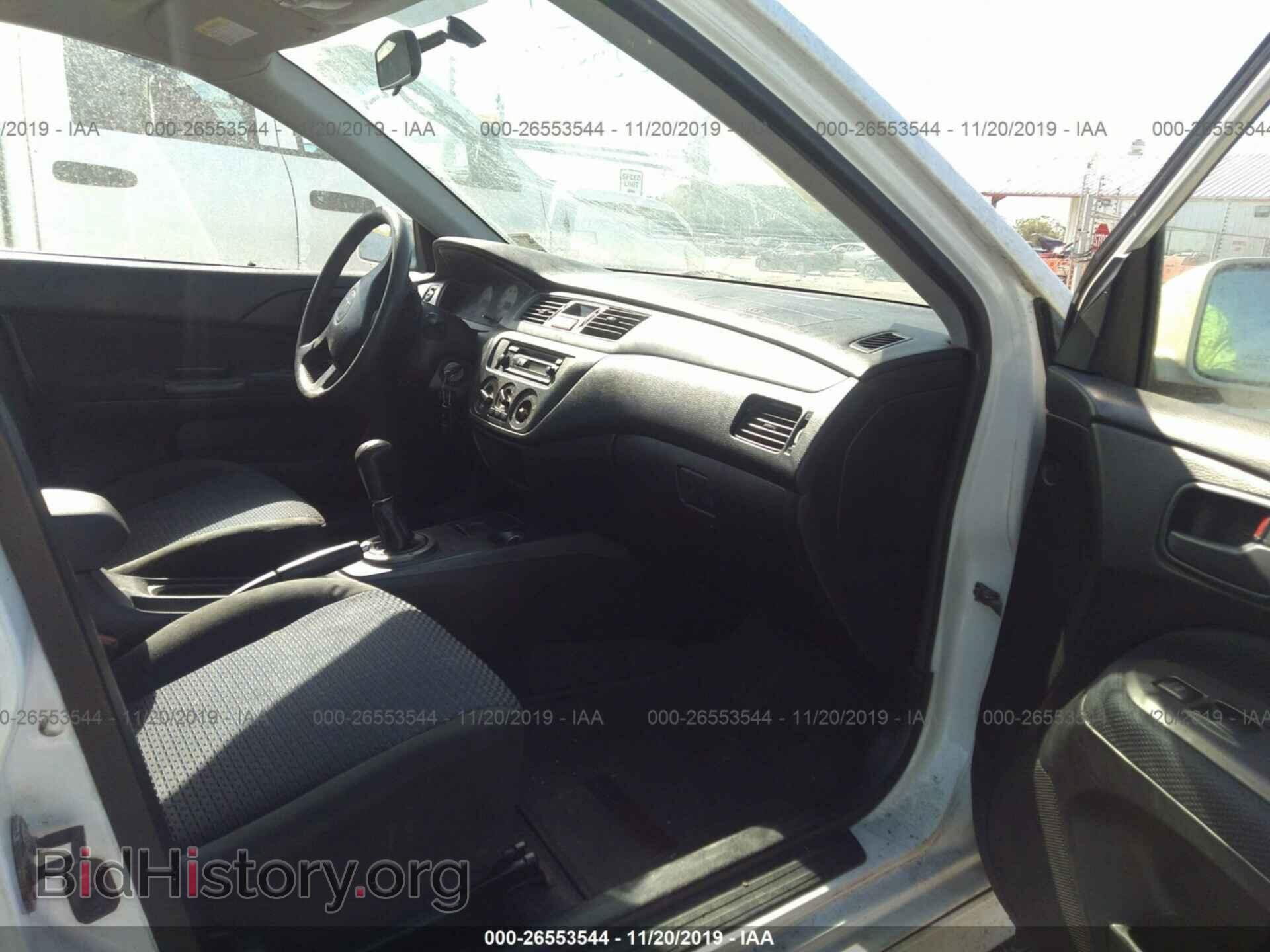 2003 MITSUBISHI LANCER - VIN: JA3AJ86E43U087674 - Фото 5