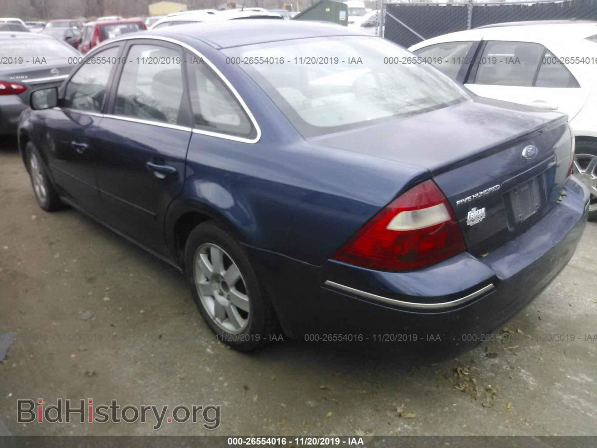 2006 FORD FIVE HUNDRED - VIN: 1FAFP23186G121354 - Фото 3