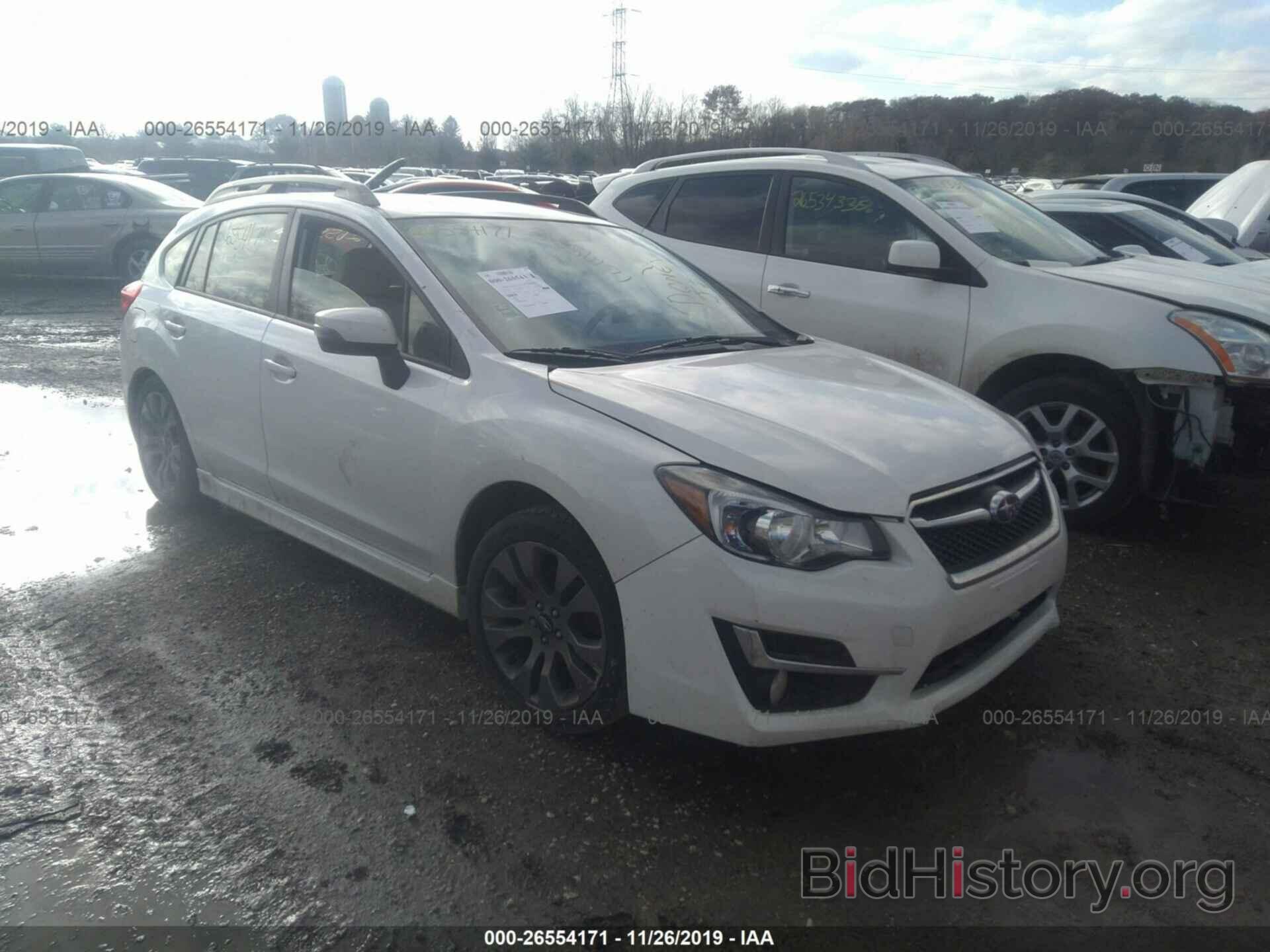 Photo JF1GPAU68F8315935 - SUBARU IMPREZA WAGON 2015