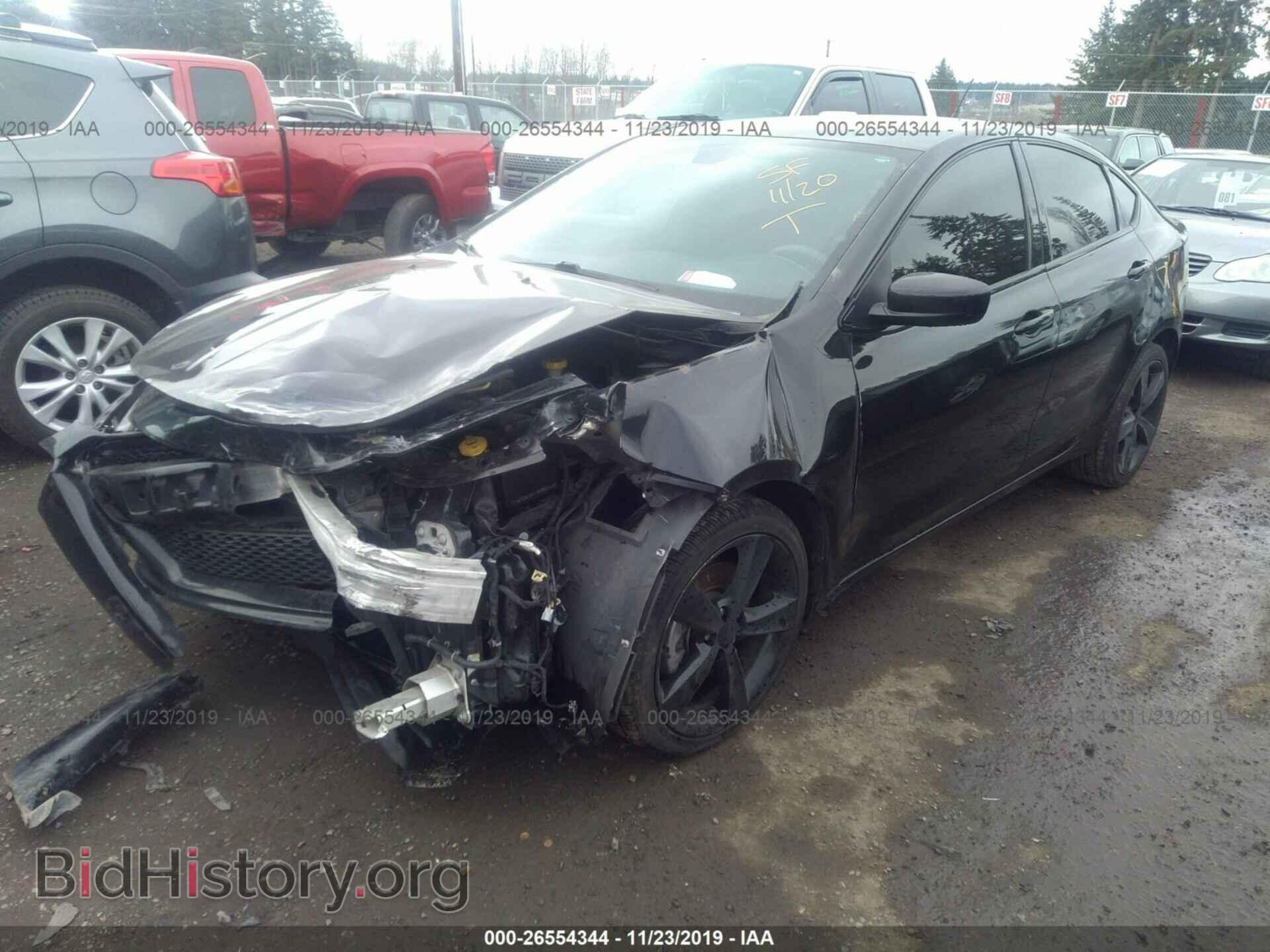 2015 DODGE DART - VIN: 1C3CDFBB7FD374484 - Фото 2