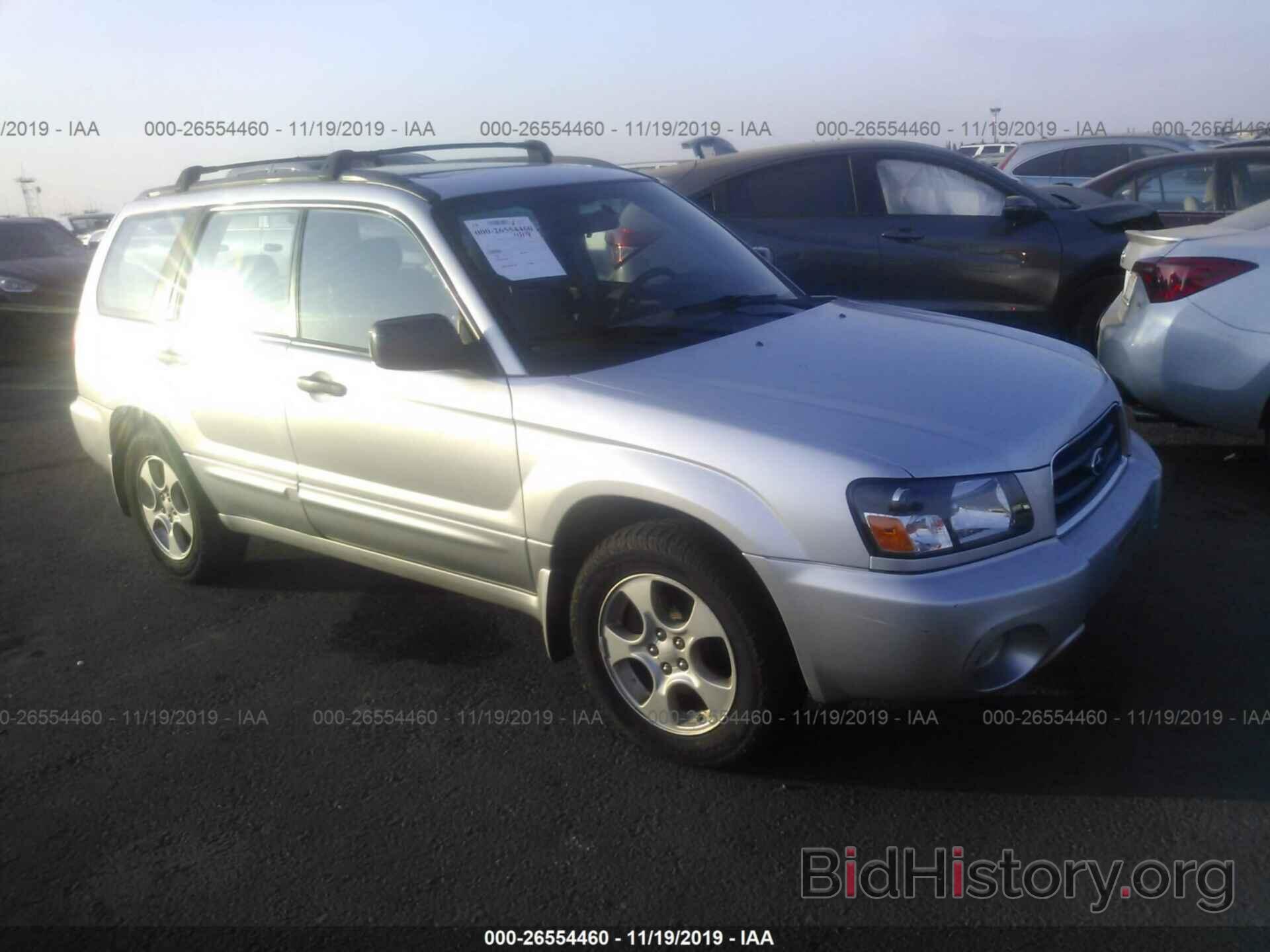 Photo JF1SG65633H736589 - SUBARU FORESTER 2003