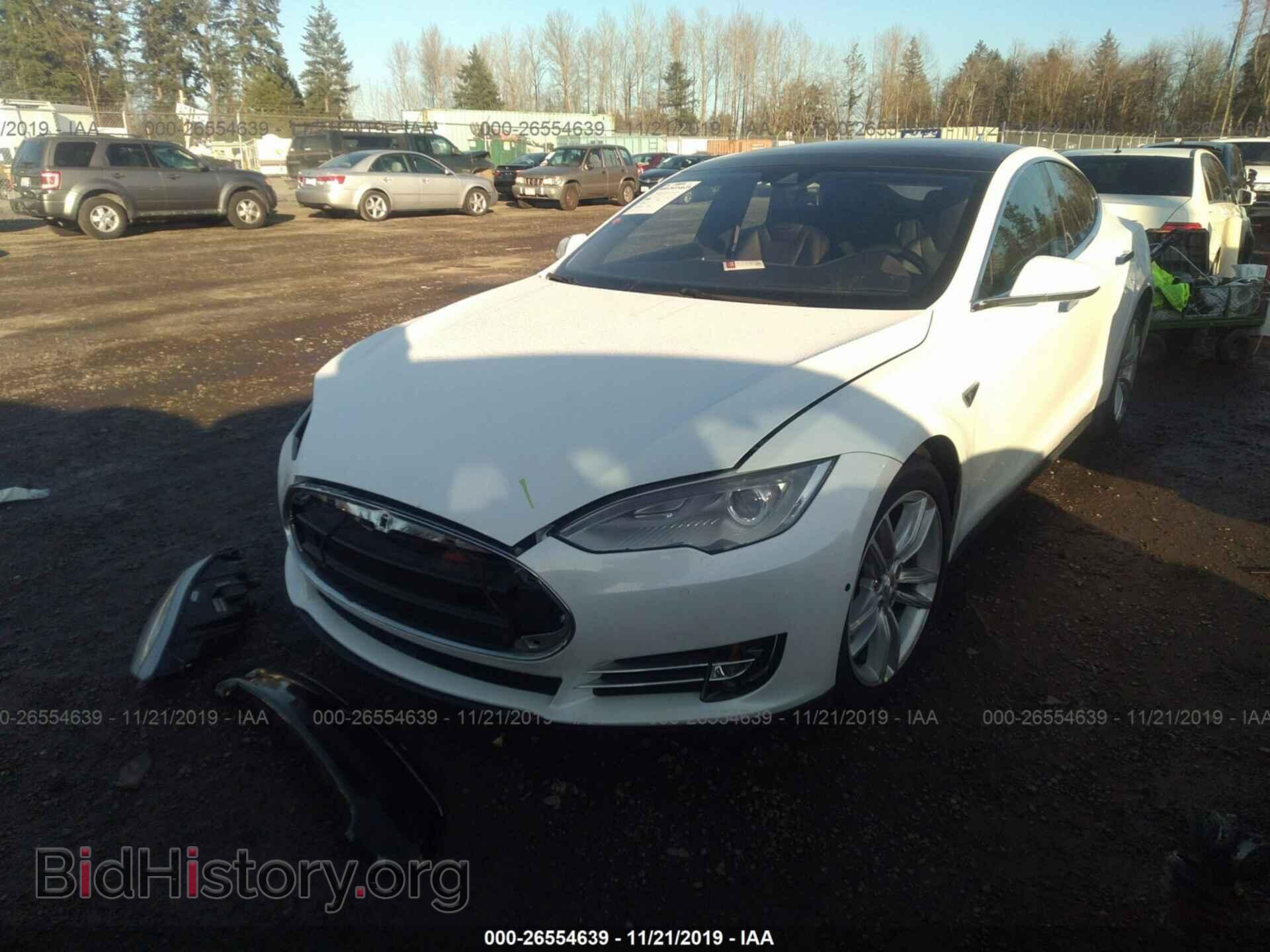 2015 TESLA MODEL S - VIN: 5YJSA1H24FF087560 - Фото 2