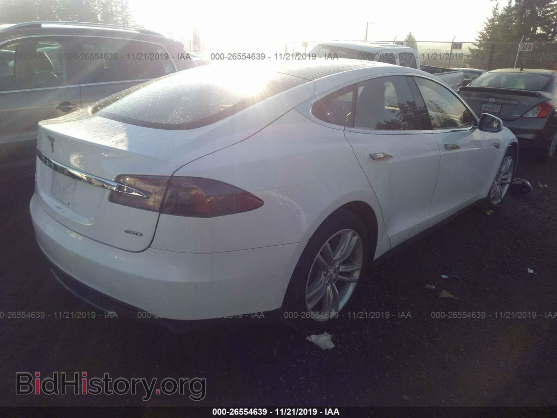 2015 TESLA MODEL S - VIN: 5YJSA1H24FF087560 - Фото 4