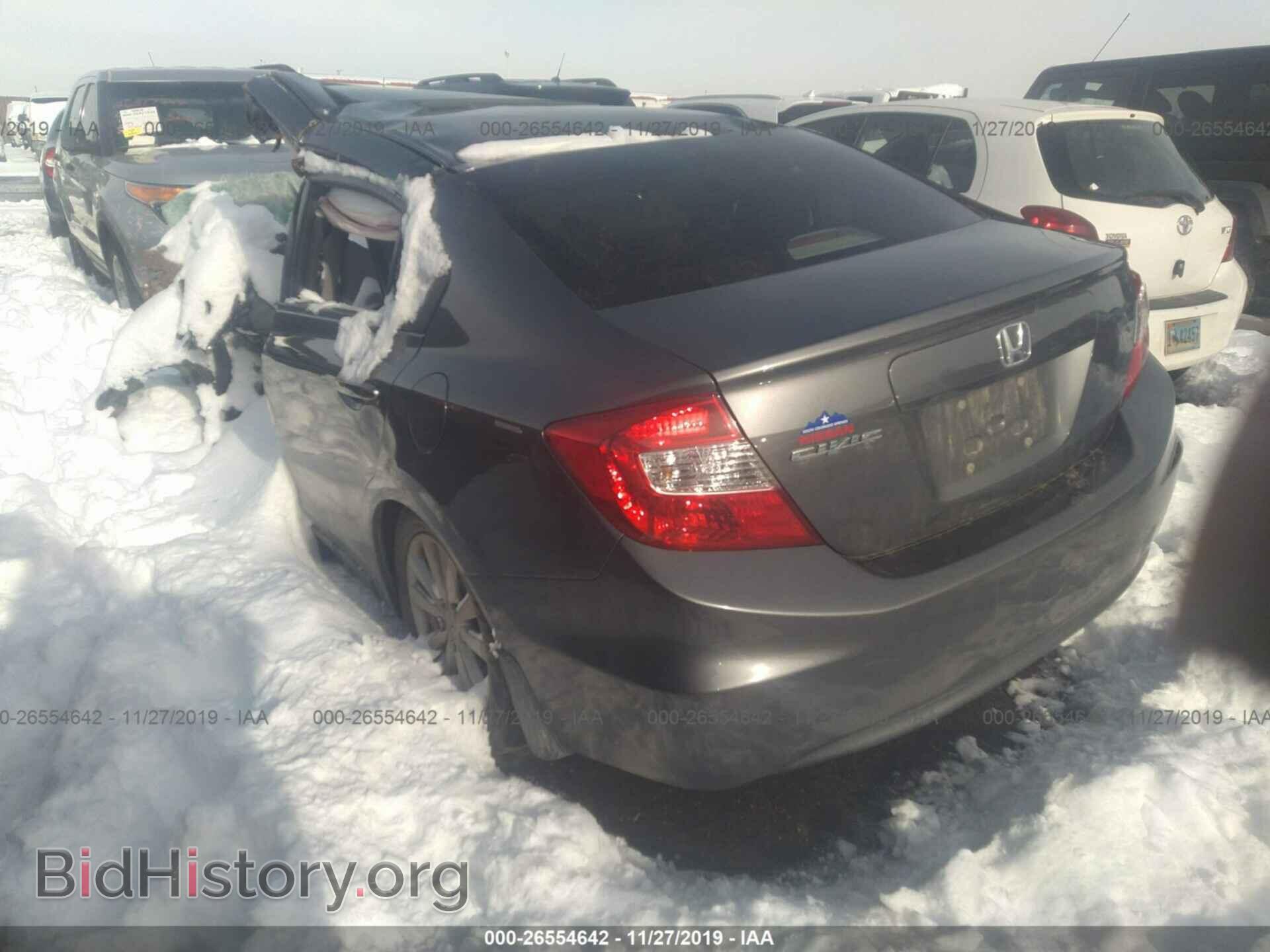 2012 HONDA CIVIC - VIN: 19XFB2F80CE043410 - Photo 3