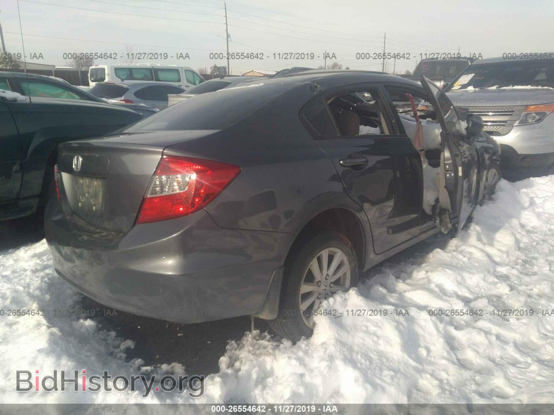 2012 HONDA CIVIC - VIN: 19XFB2F80CE043410 - Photo 4