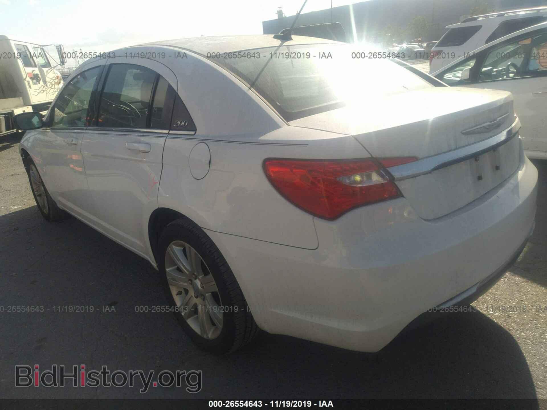 2012 CHRYSLER 200 - VIN: 1C3CCBBB2CN217625 - Фото 3