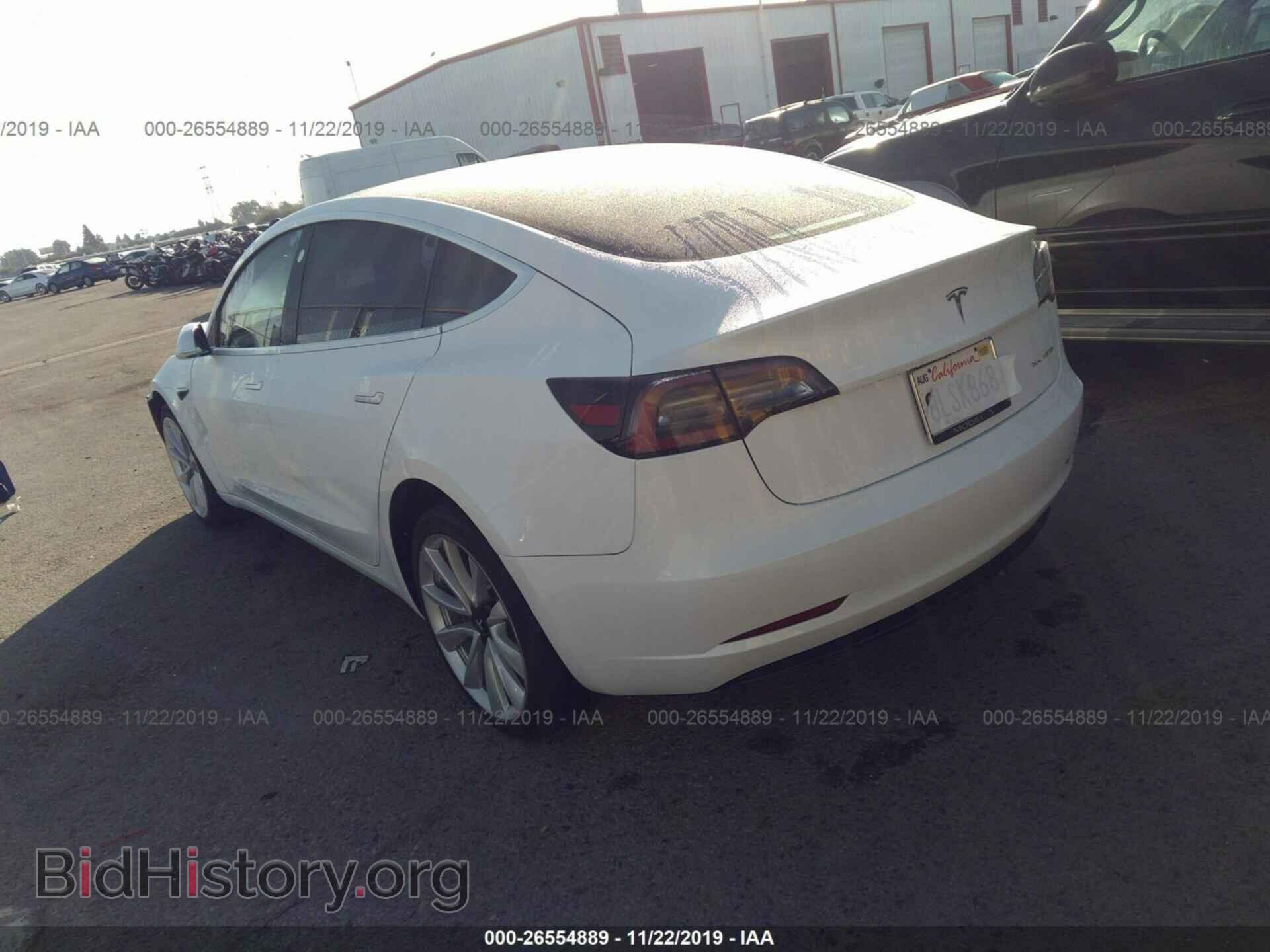2019 TESLA MODEL 3 - VIN: 5YJ3E1EB7KF390422 - Фото 3