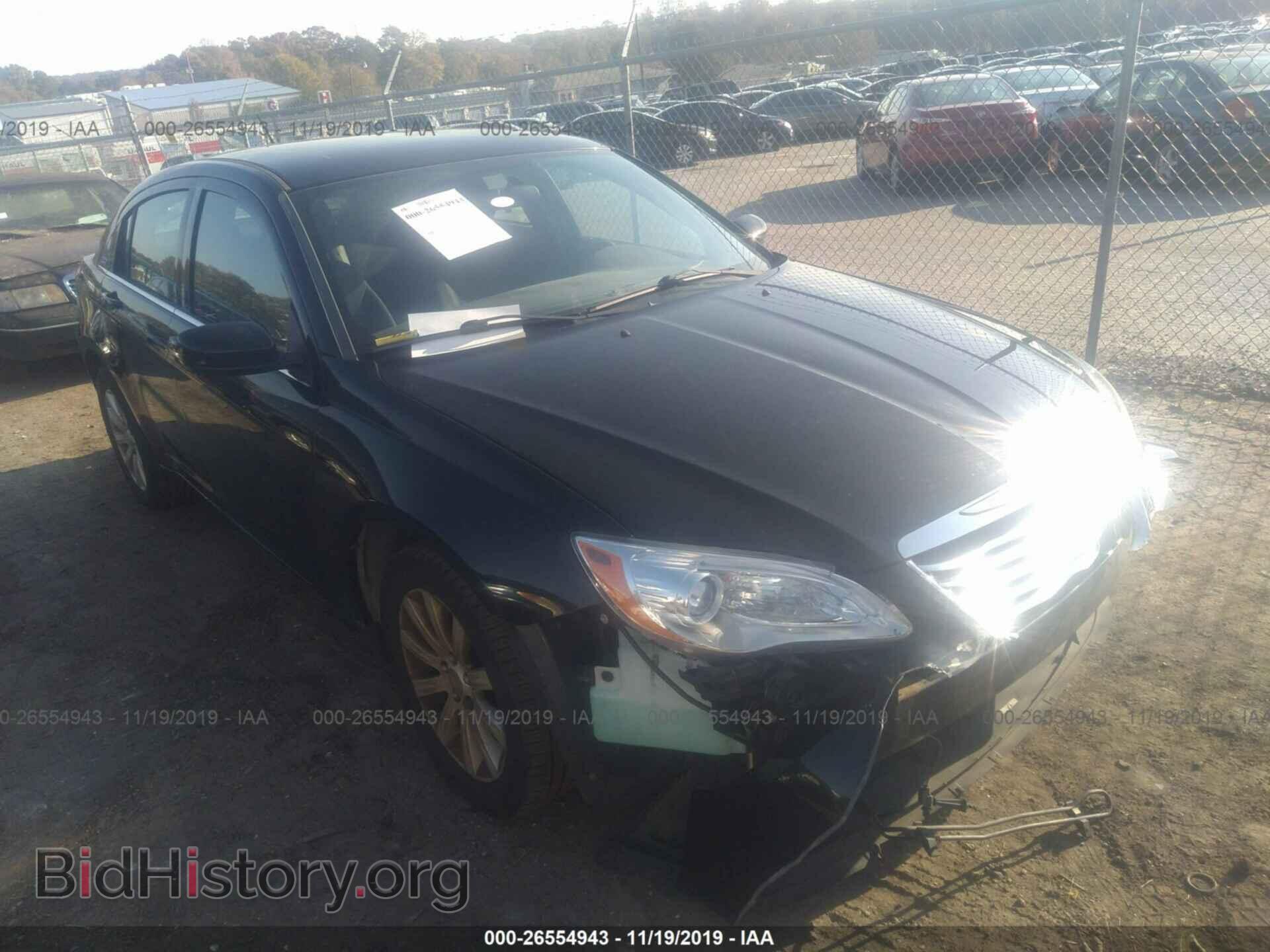 Фотография 1C3CCBBB1CN300964 - CHRYSLER 200 2012