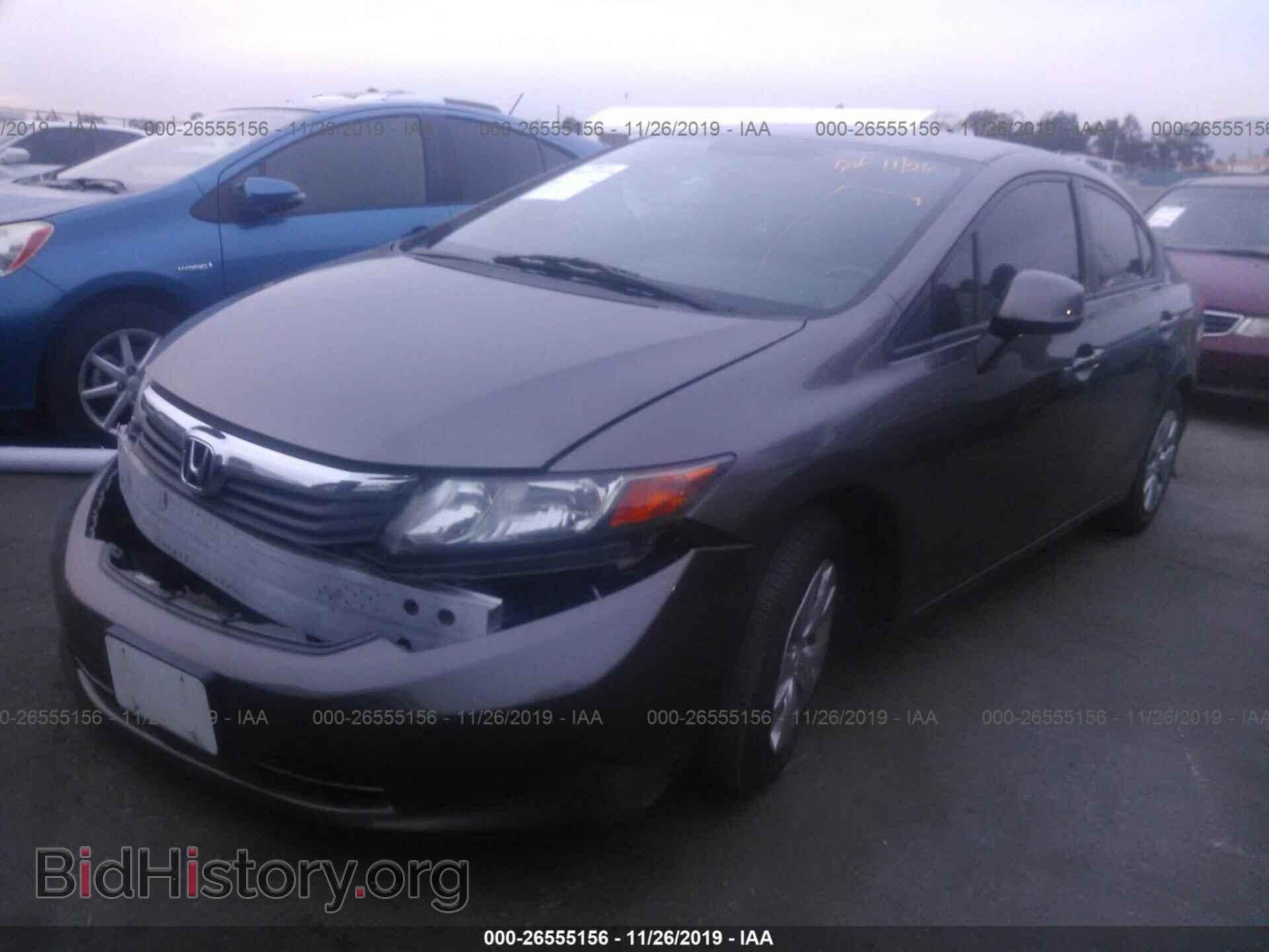 2012 HONDA CIVIC - VIN: 19XFB2F55CE336080 - Фото 2