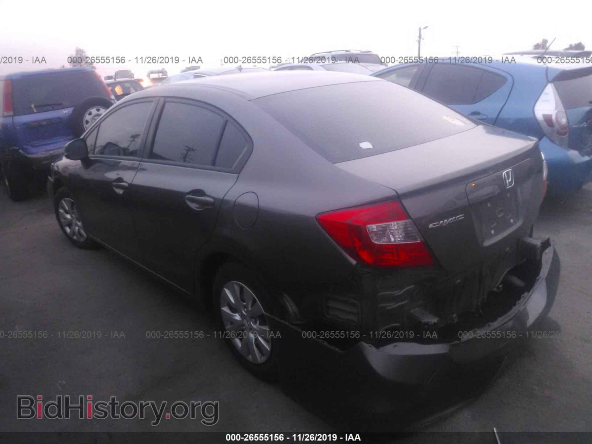 2012 HONDA CIVIC - VIN: 19XFB2F55CE336080 - Фото 3