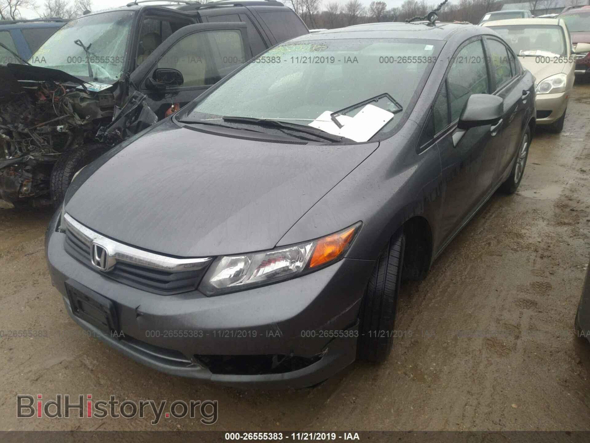 2012 HONDA CIVIC - VIN: 19XFB2F86CE058753 - Фото 2