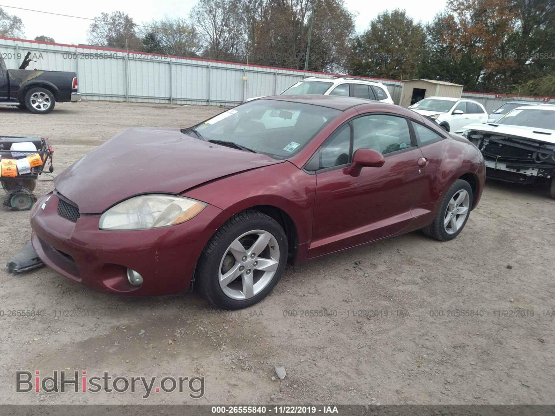 2006 MITSUBISHI ECLIPSE - VIN: 4A3AK34T46E001861 - Фото 2