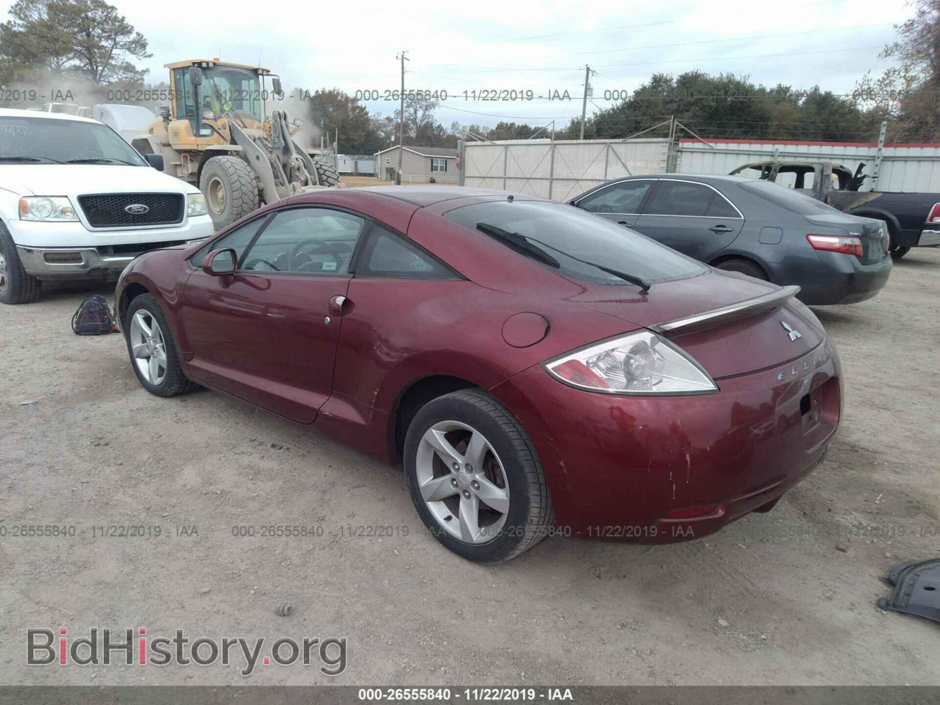 2006 MITSUBISHI ECLIPSE - VIN: 4A3AK34T46E001861 - Фото 3