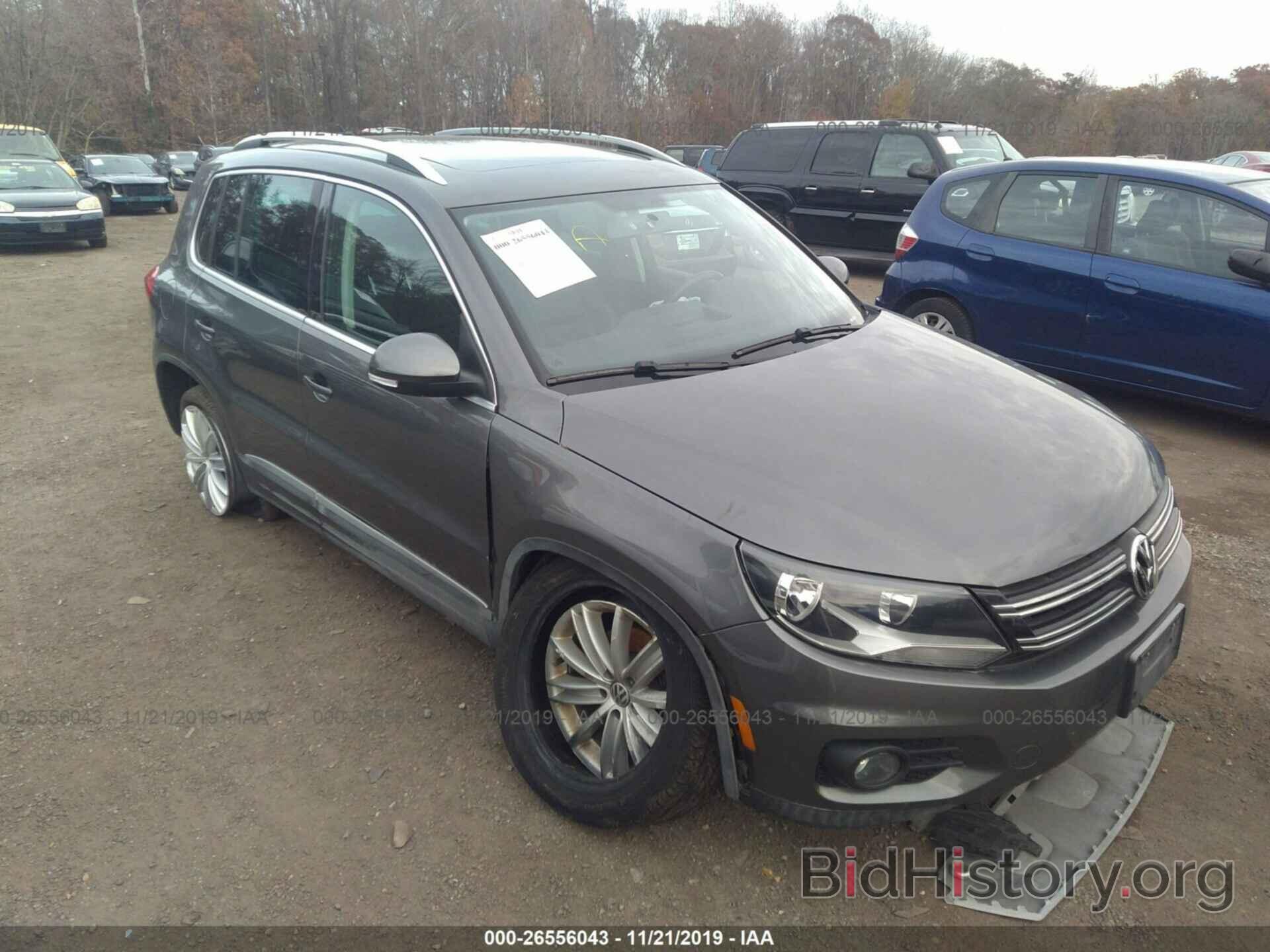 Photo WVGAV7AX2CW005353 - VOLKSWAGEN TIGUAN 2012