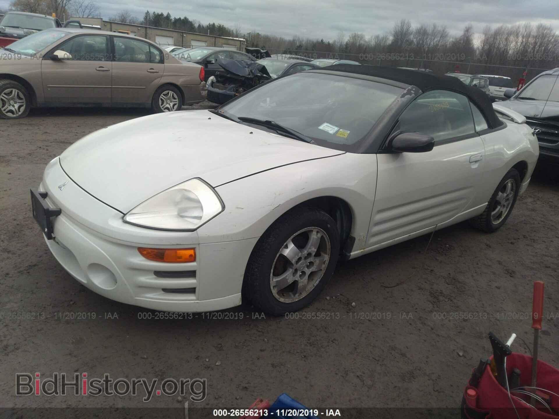 2003 MITSUBISHI ECLIPSE - VIN: 4A3AE45G93E011943 - Photo 2
