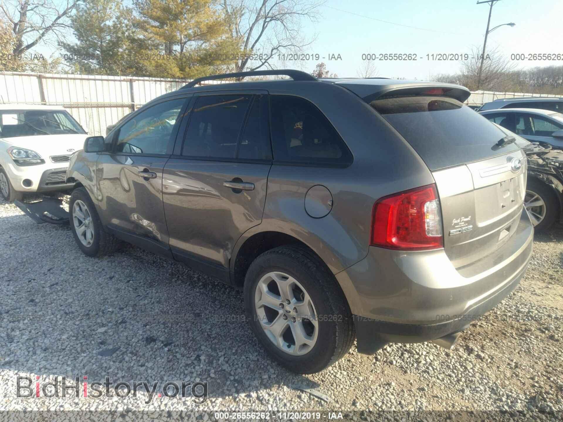 2014 FORD EDGE - VIN: 2FMDK3JC7EBB67639 - Фото 3