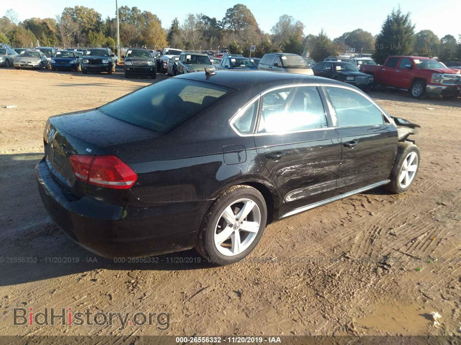 2012 VOLKSWAGEN PASSAT - VIN: 1VWBP7A39CC003713 - Фото 4