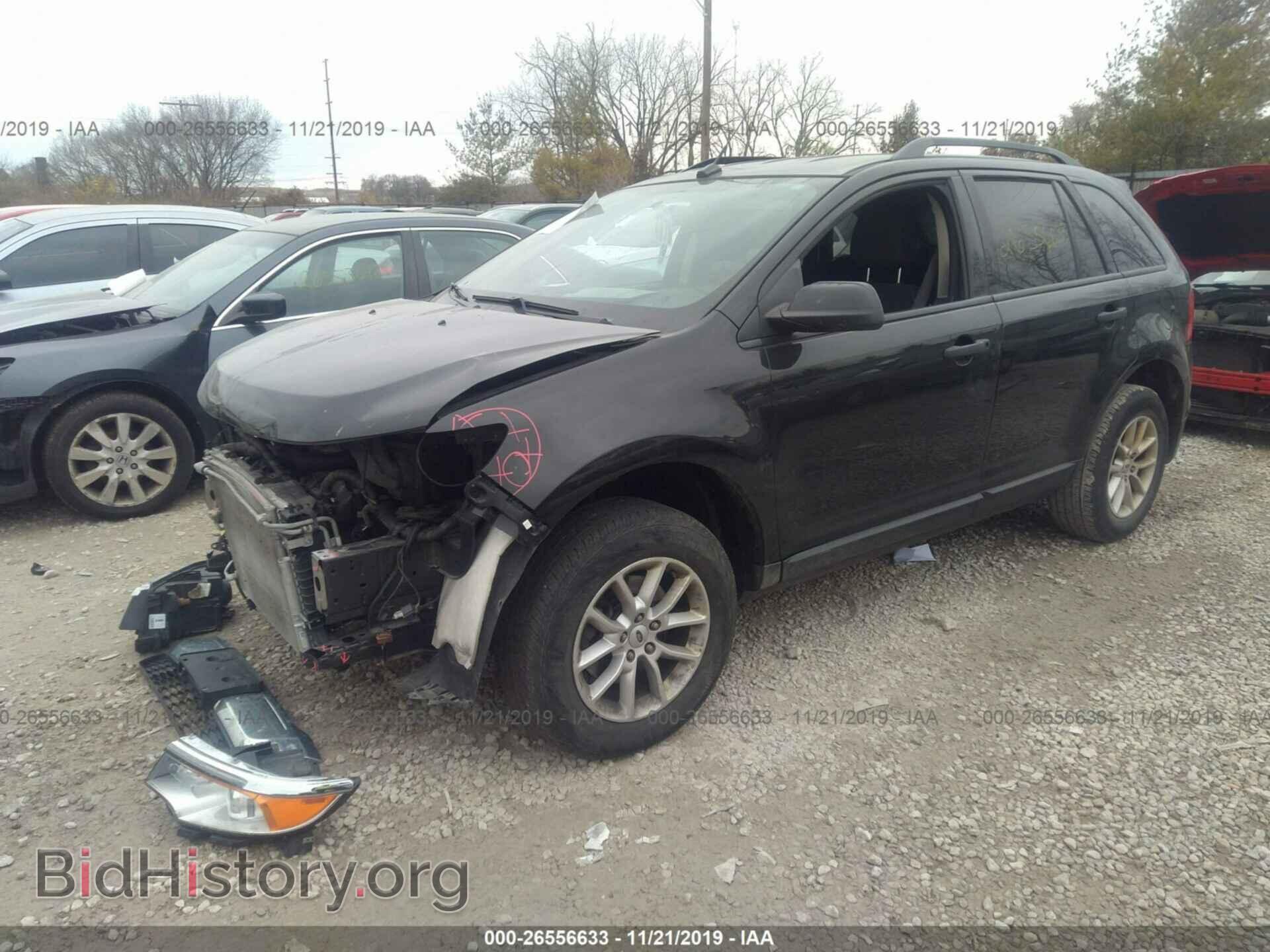 2013 FORD EDGE - VIN: 2FMDK3GC3DBE10644 - Фото 2