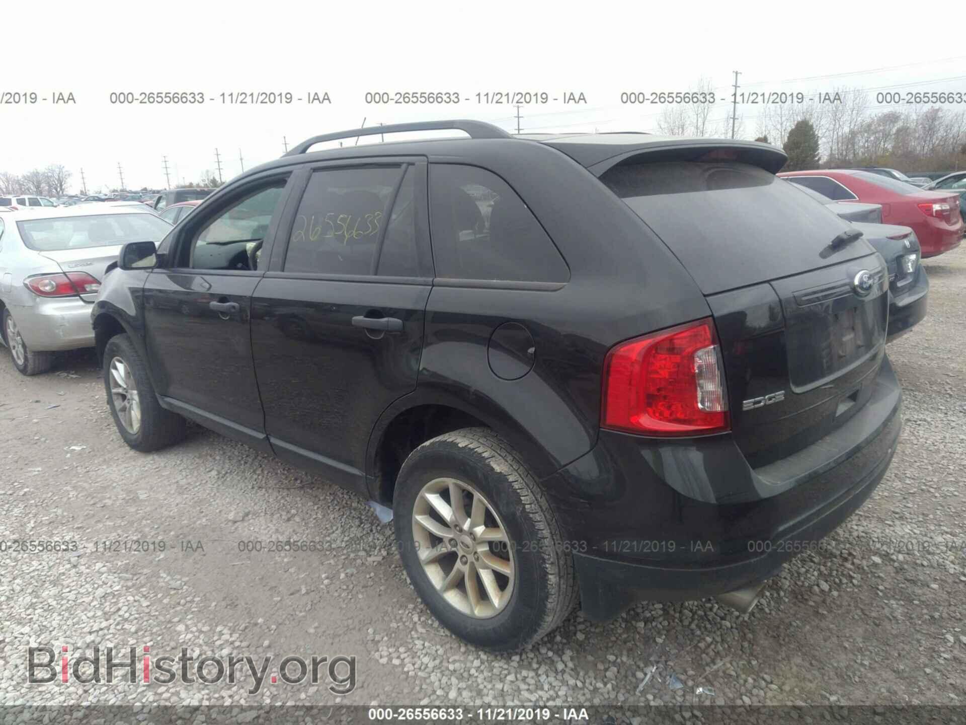 2013 FORD EDGE - VIN: 2FMDK3GC3DBE10644 - Фото 3