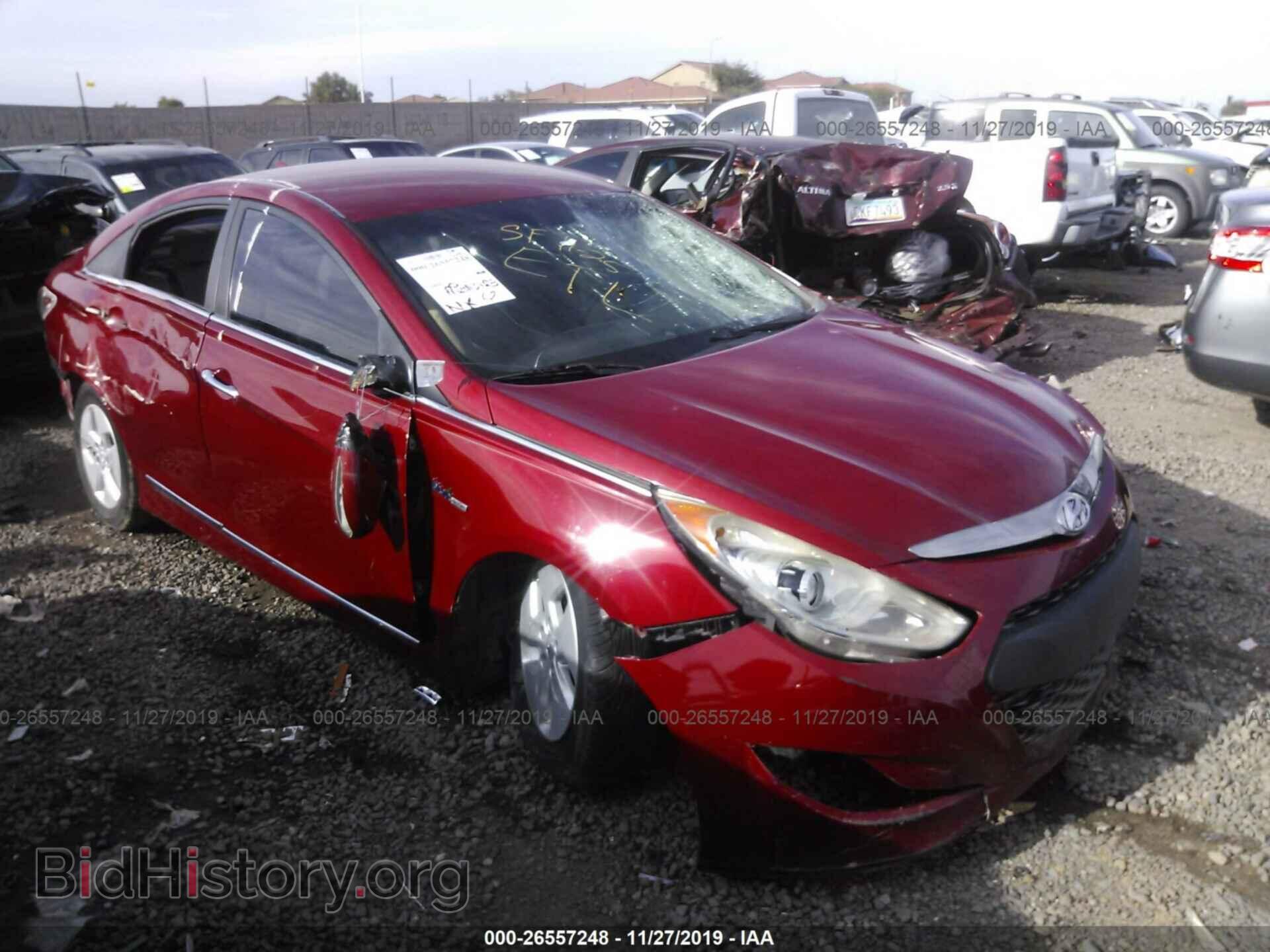 Фотография KMHEC4A48CA021744 - HYUNDAI SONATA 2012
