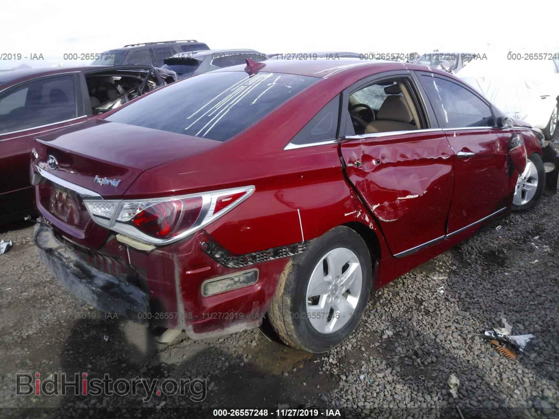 2012 HYUNDAI SONATA - VIN: KMHEC4A48CA021744 - Фото 4