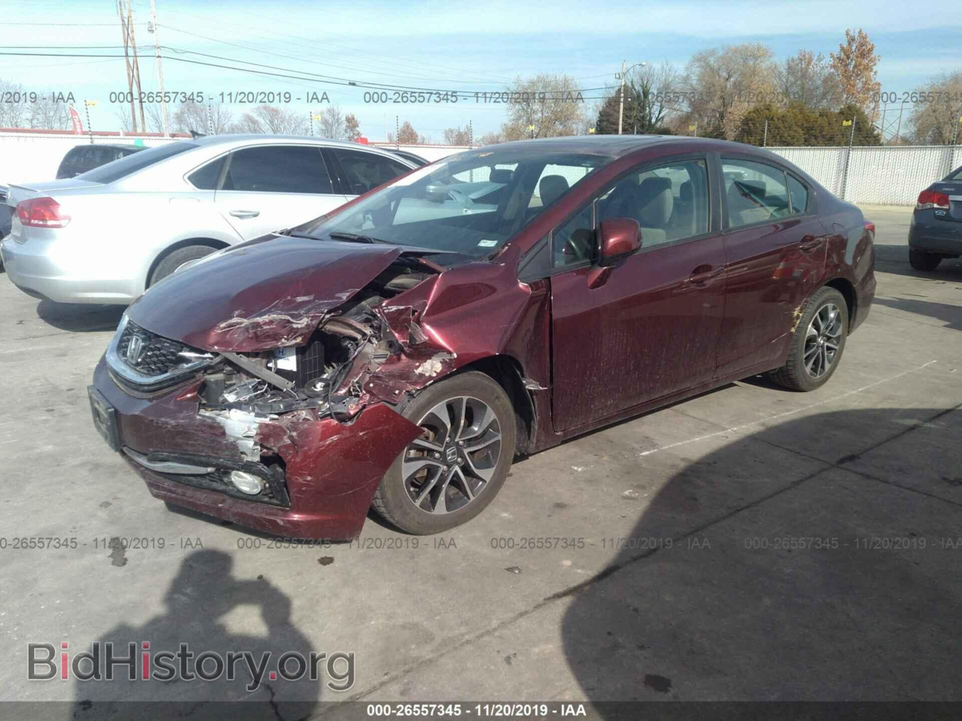 2013 HONDA CIVIC - VIN: 19XFB2F99DE053878 - Фото 2