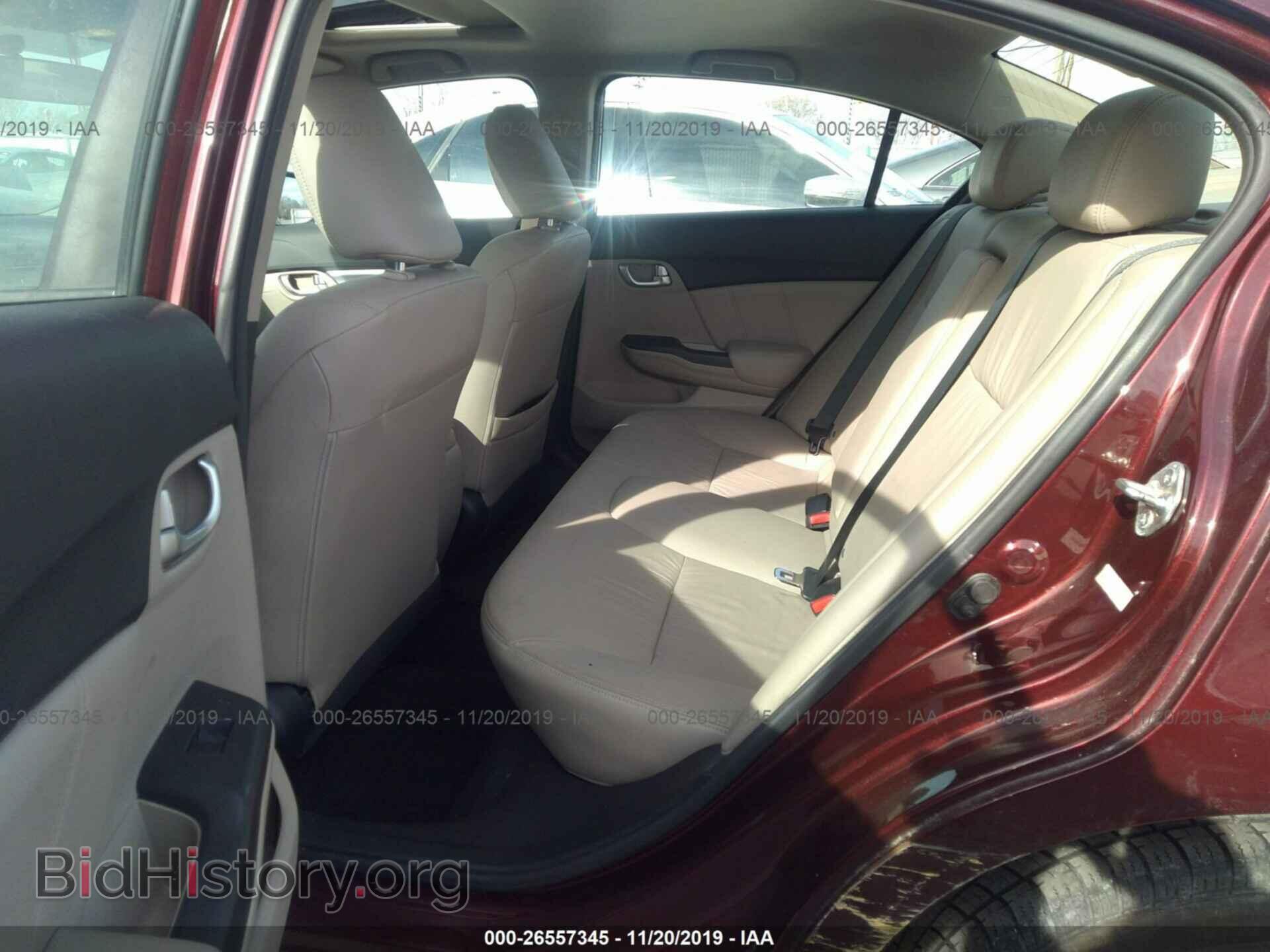2013 HONDA CIVIC - VIN: 19XFB2F99DE053878 - Фото 8