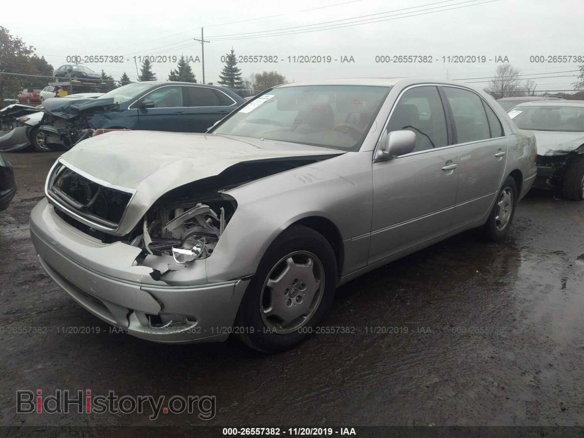 2002 LEXUS LS - VIN: JTHBN30FX20070347 - Фото 2