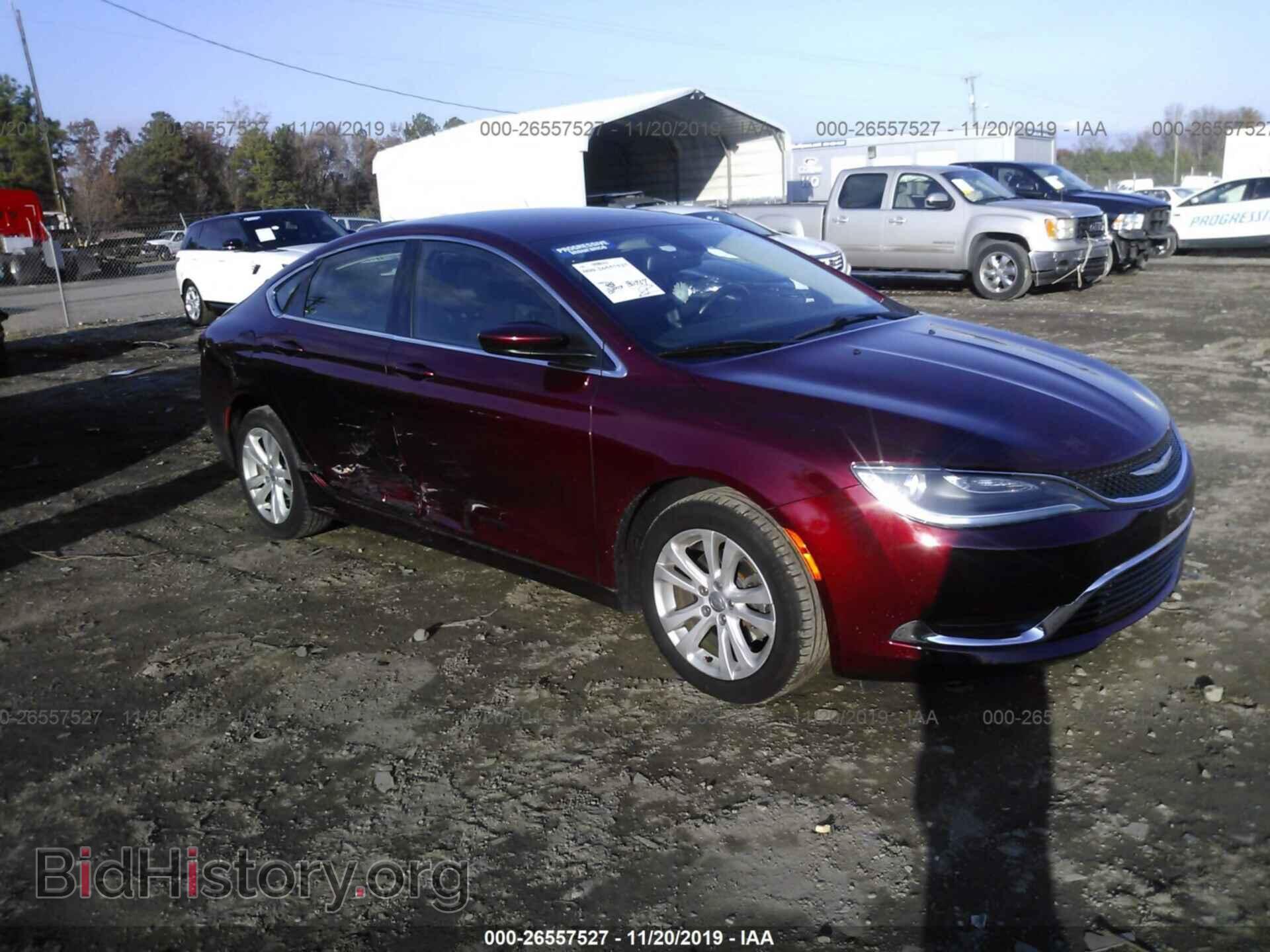 Photo 1C3CCCAB0FN734367 - CHRYSLER 200 2015