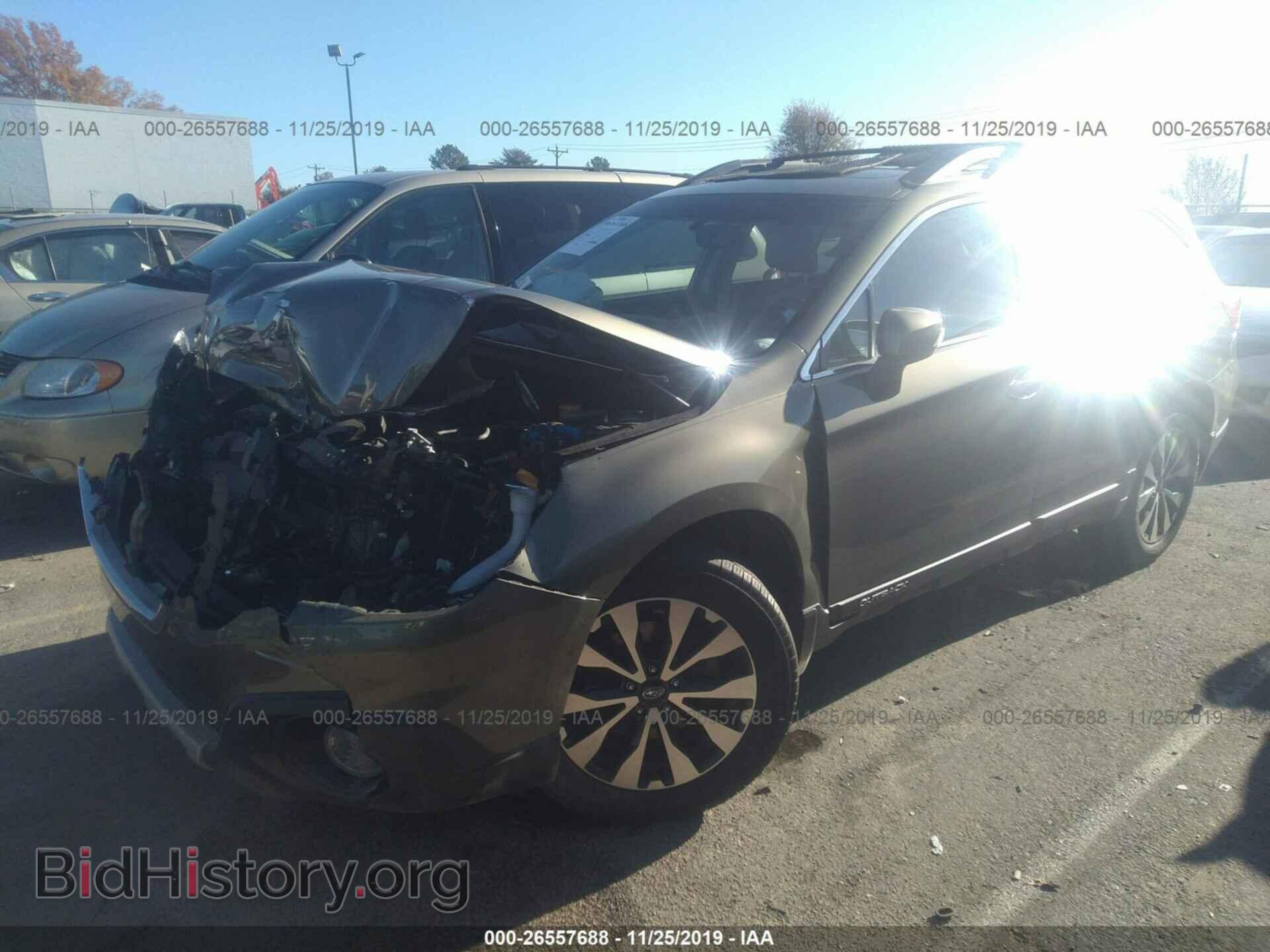 2016 SUBARU OUTBACK - VIN: 4S4BSBLC4G3269191 - Фото 2