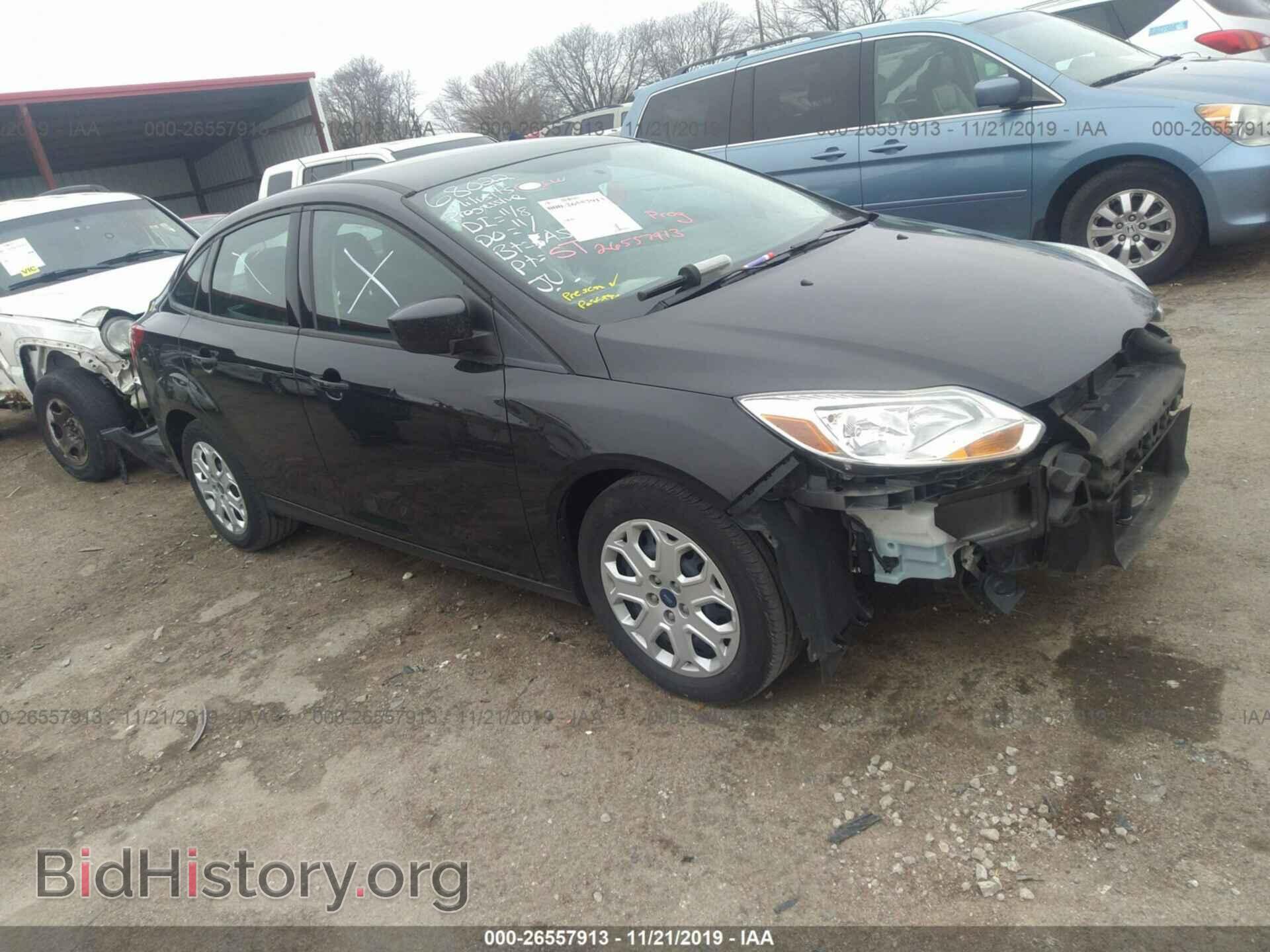 Photo 1FAHP3F21CL296843 - FORD FOCUS 2012