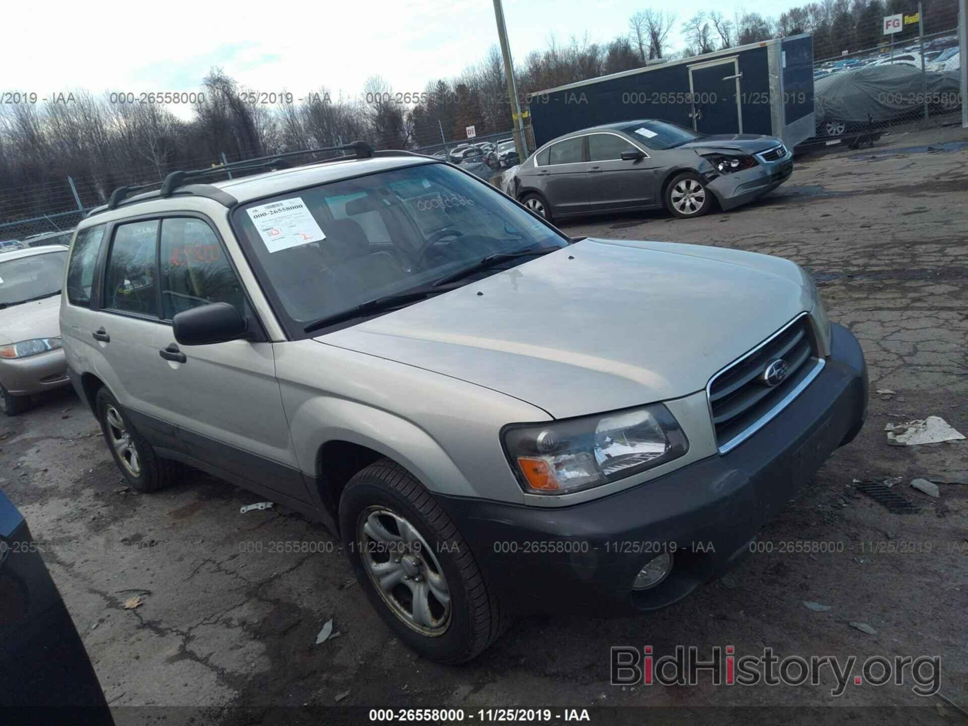 Photo JF1SG63675H754700 - SUBARU FORESTER 2005