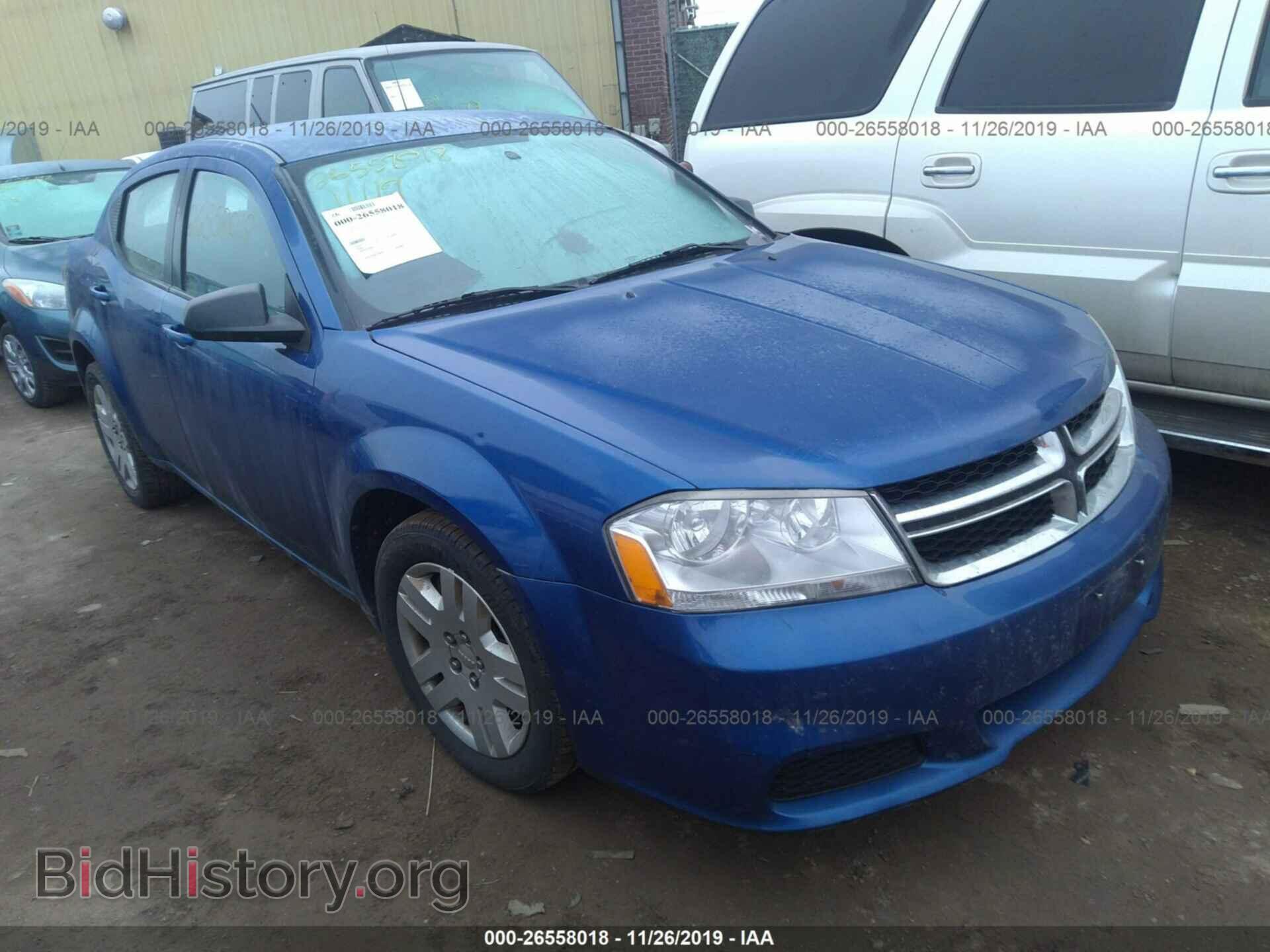Photo 1C3CDZAB2DN630279 - DODGE AVENGER 2013