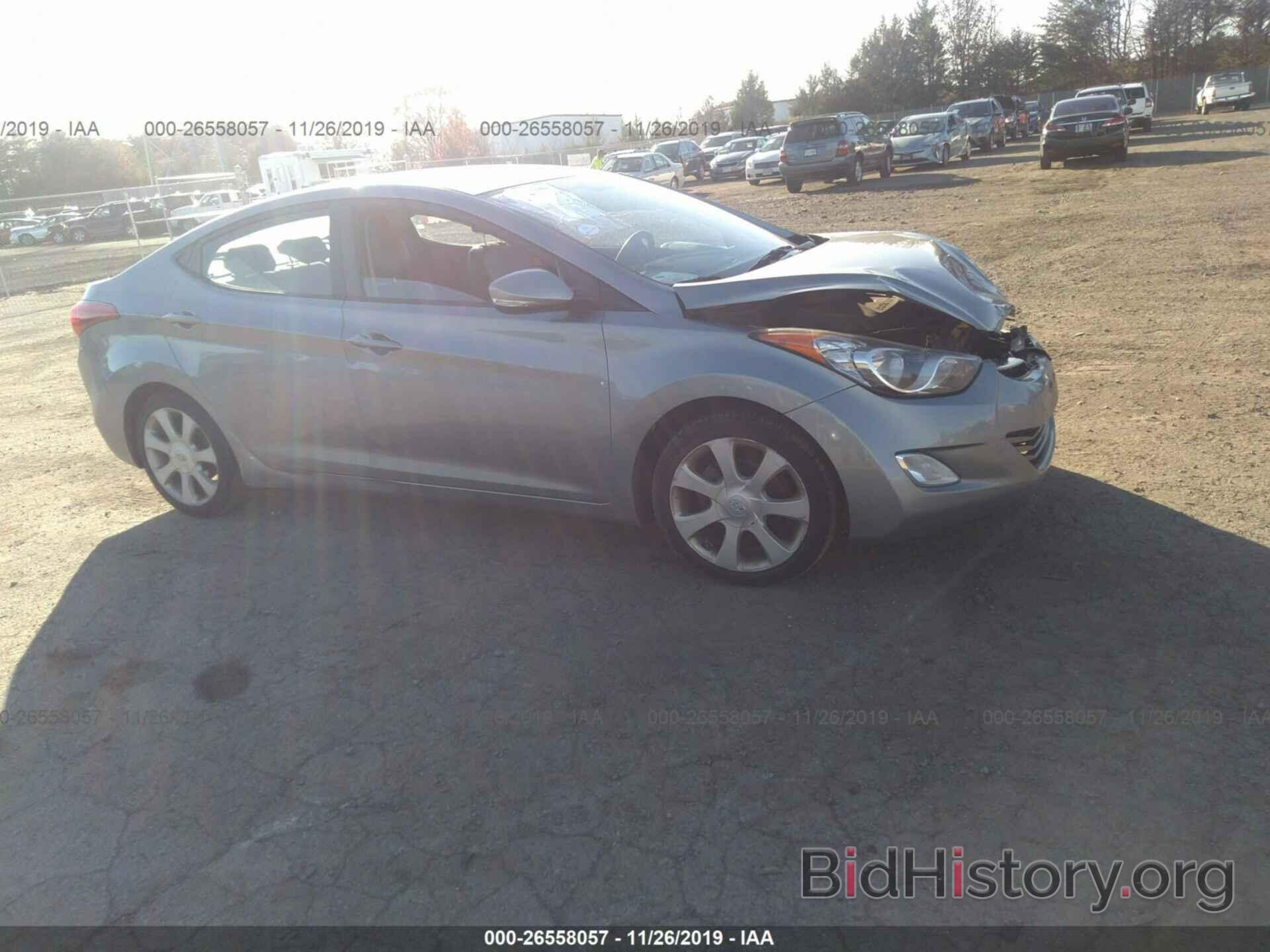 Photo KMHDH4AE4CU312472 - HYUNDAI ELANTRA 2012