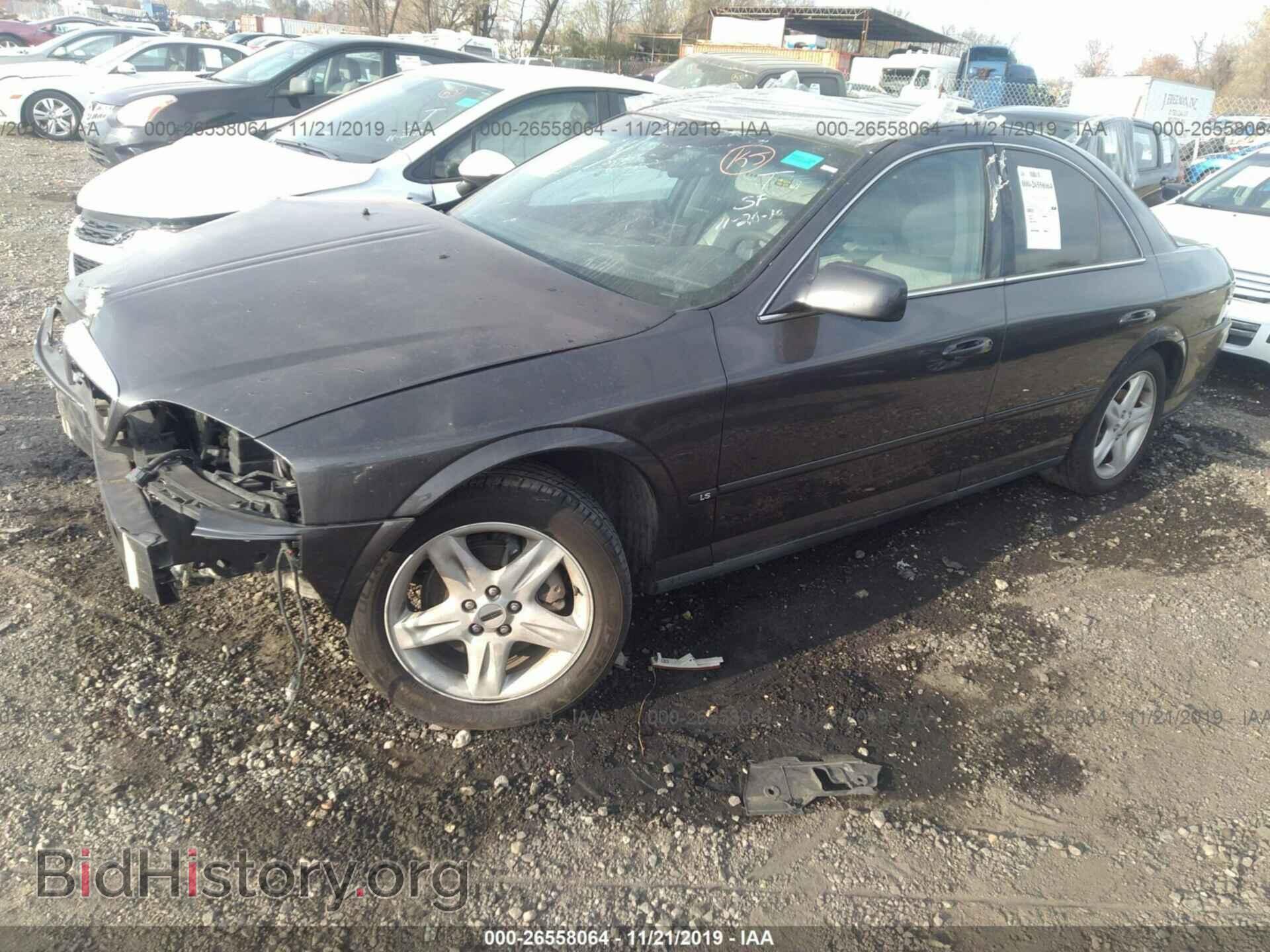 2001 LINCOLN LS - VIN: 1LNHM87A11Y699383 - Фото 2