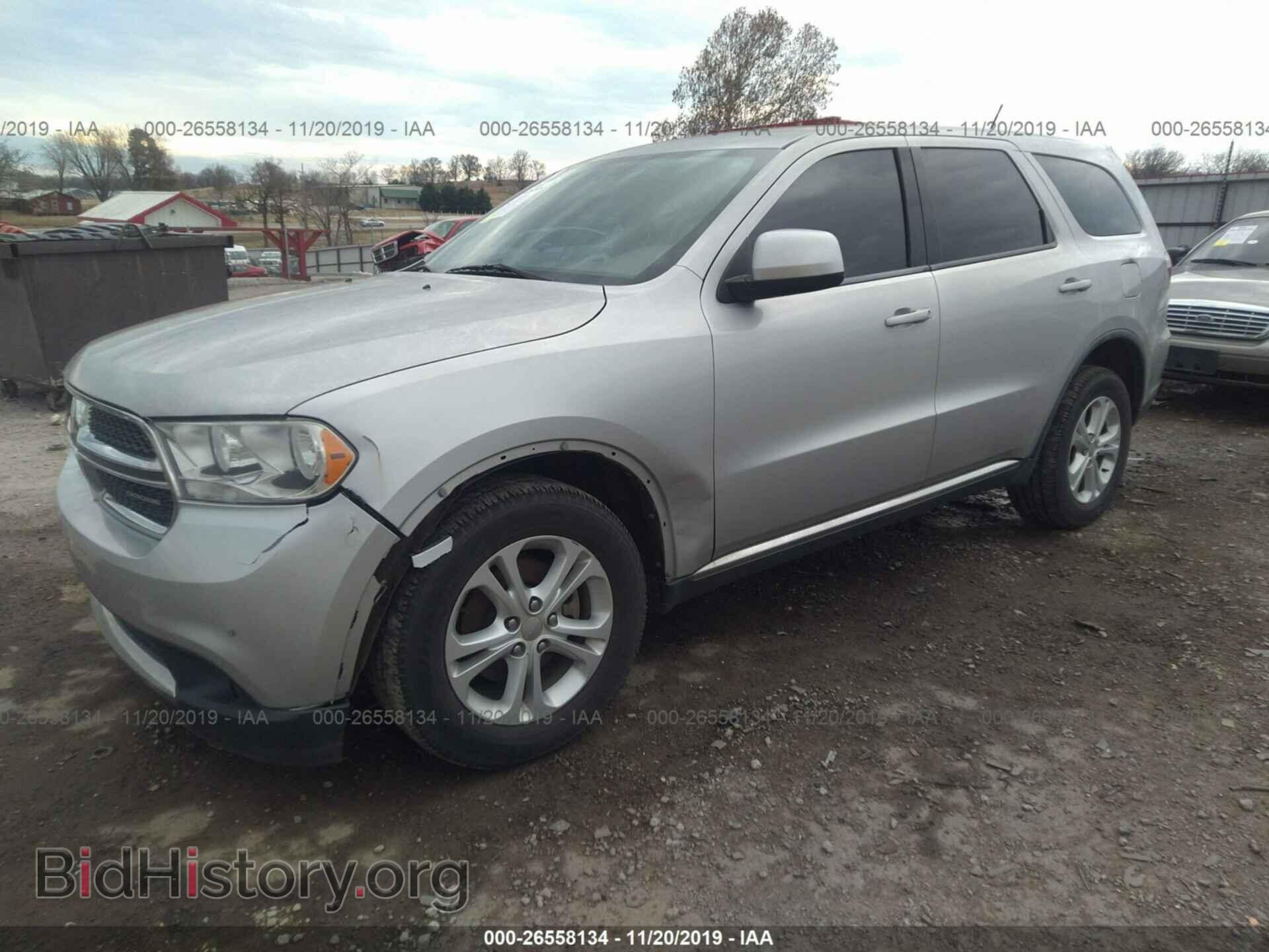 2012 DODGE DURANGO - VIN: 1C4RDJAG7CC207436 - Фото 2