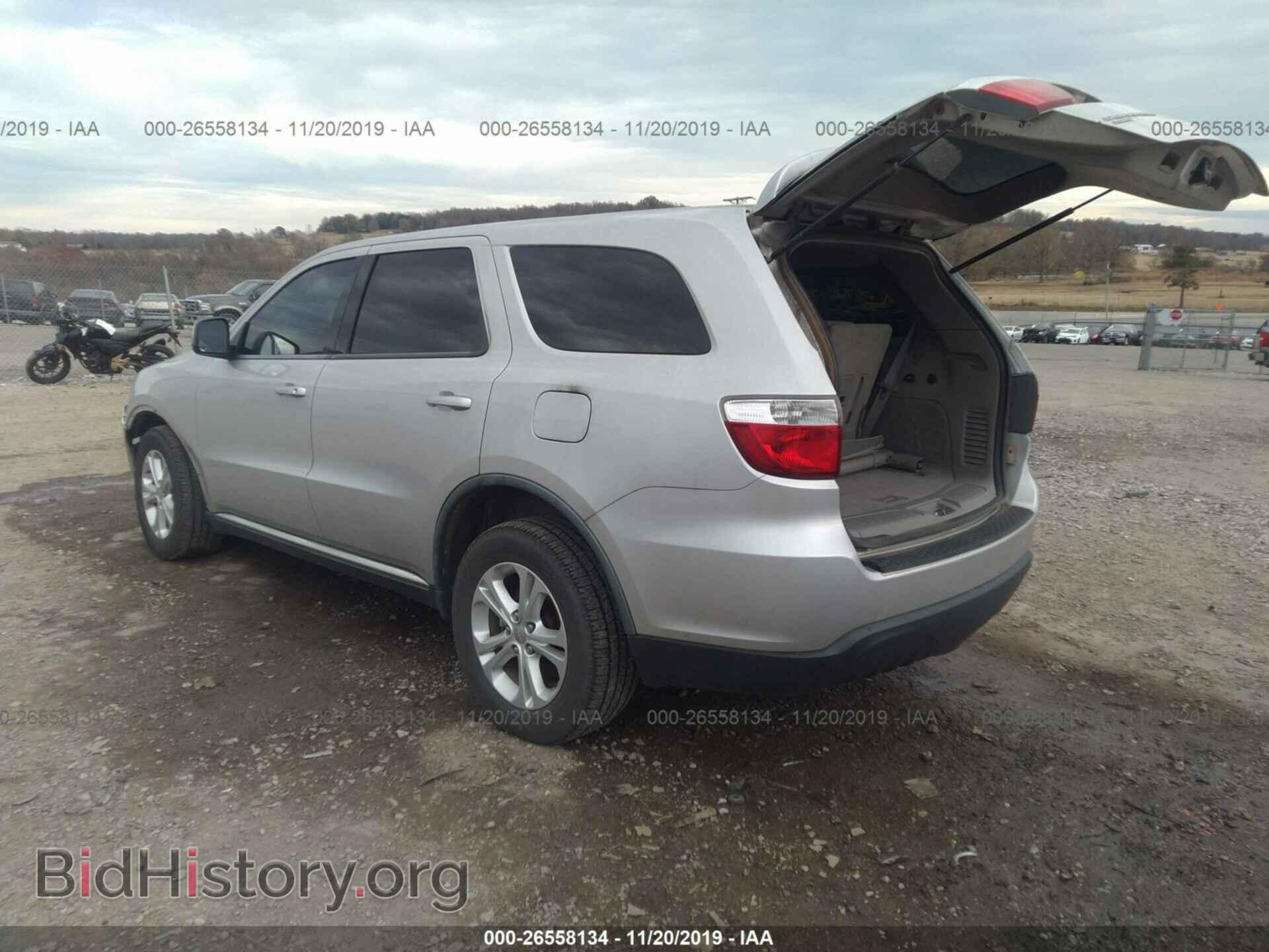 2012 DODGE DURANGO - VIN: 1C4RDJAG7CC207436 - Фото 3