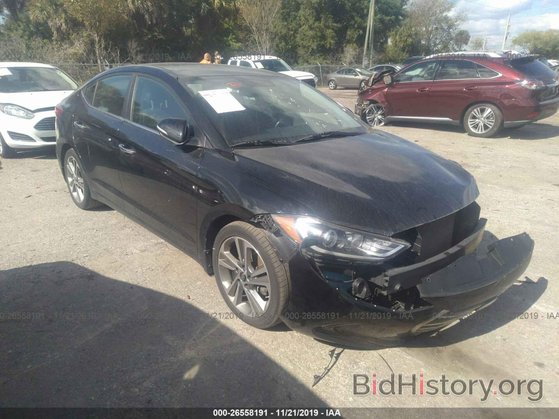 Photo KMHD84LF9HU060103 - HYUNDAI ELANTRA 2017