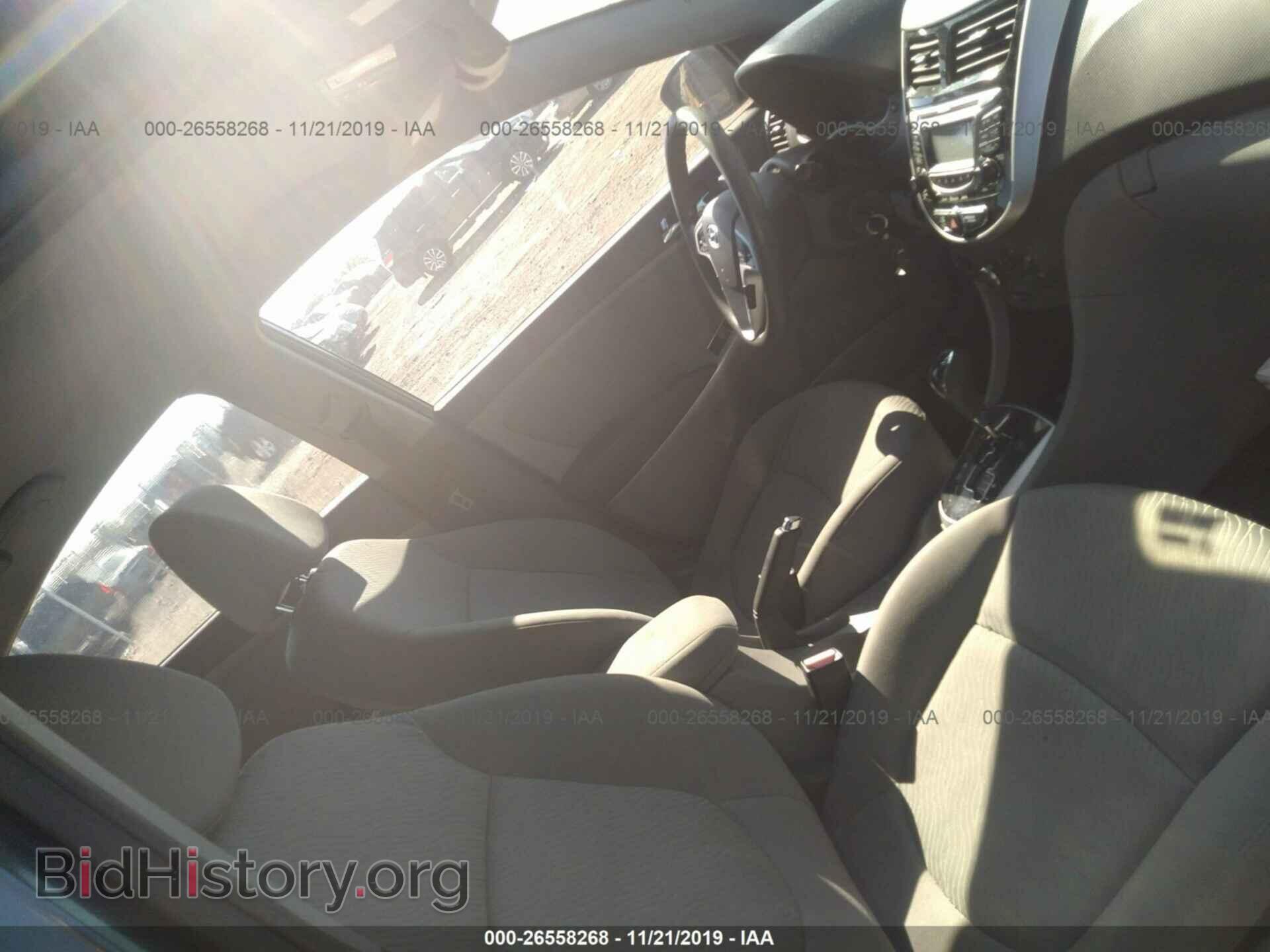 2012 HYUNDAI ACCENT - VIN: KMHCU4AE2CU123049 - Фото 5