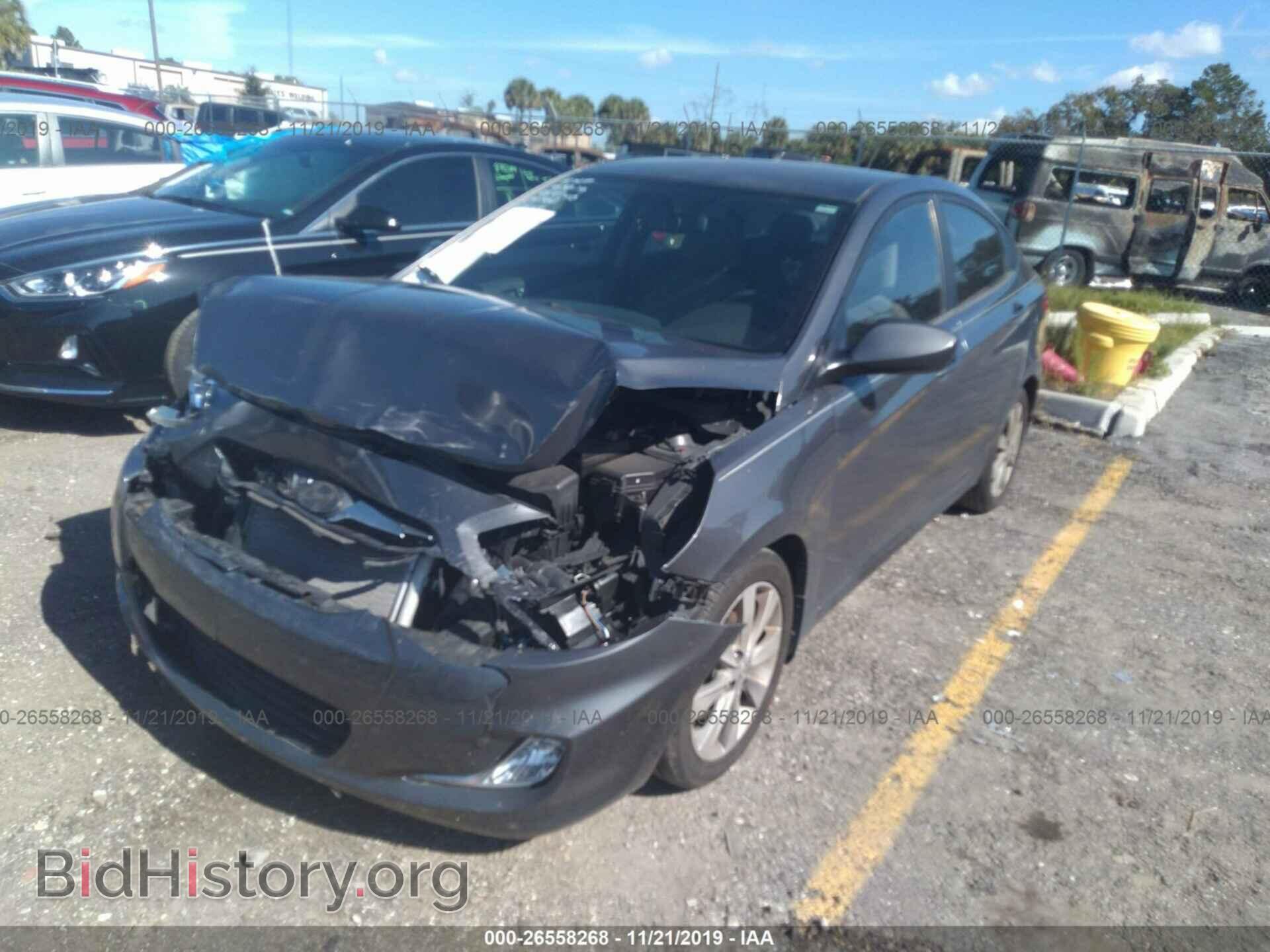 2012 HYUNDAI ACCENT - VIN: KMHCU4AE2CU123049 - Фото 6
